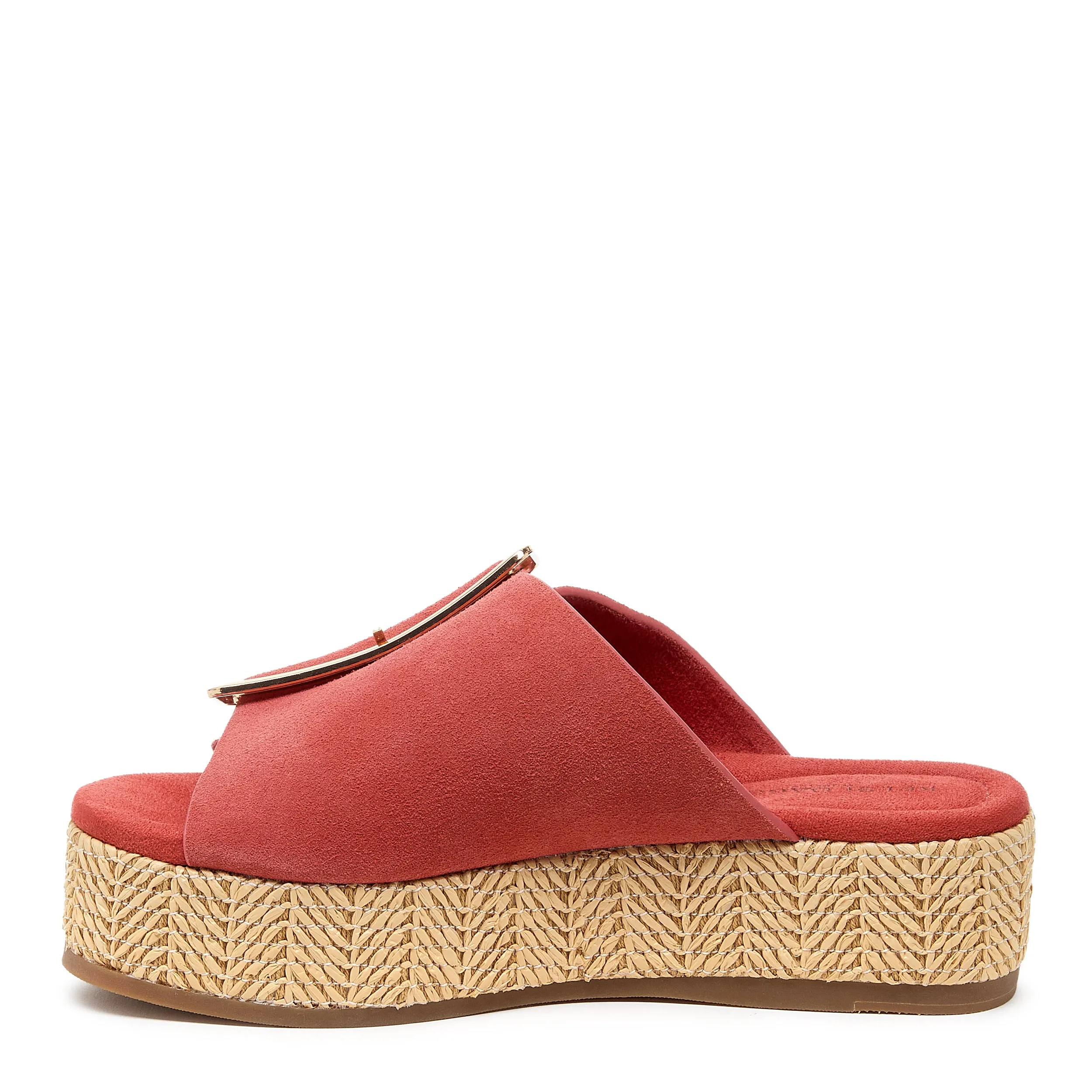 Dover Red Suede Platform Sandals sold by Kelsi Dagger product image thumbnail 3