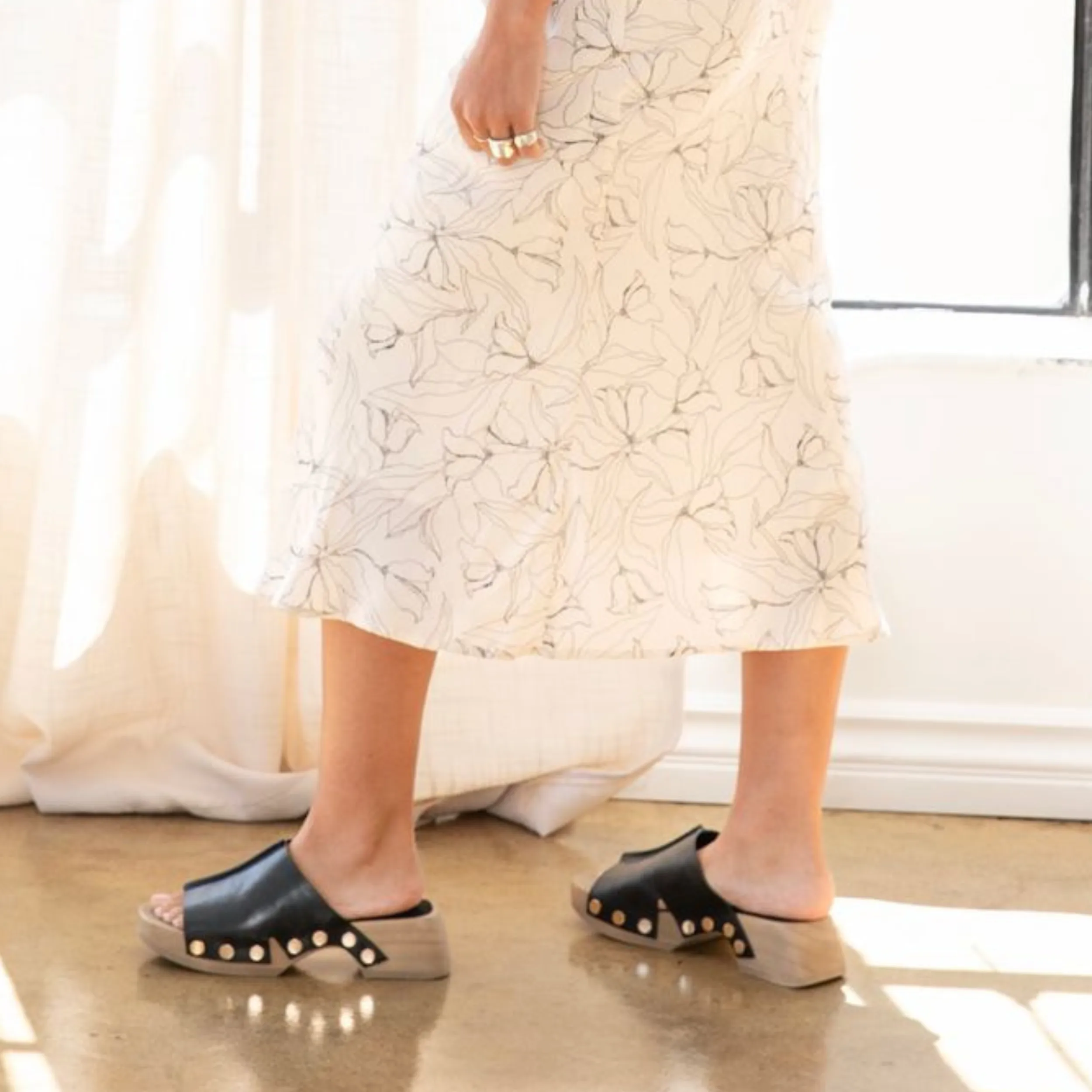 June Black Clog Sandals sold by Kelsi Dagger product image thumbnail 5
