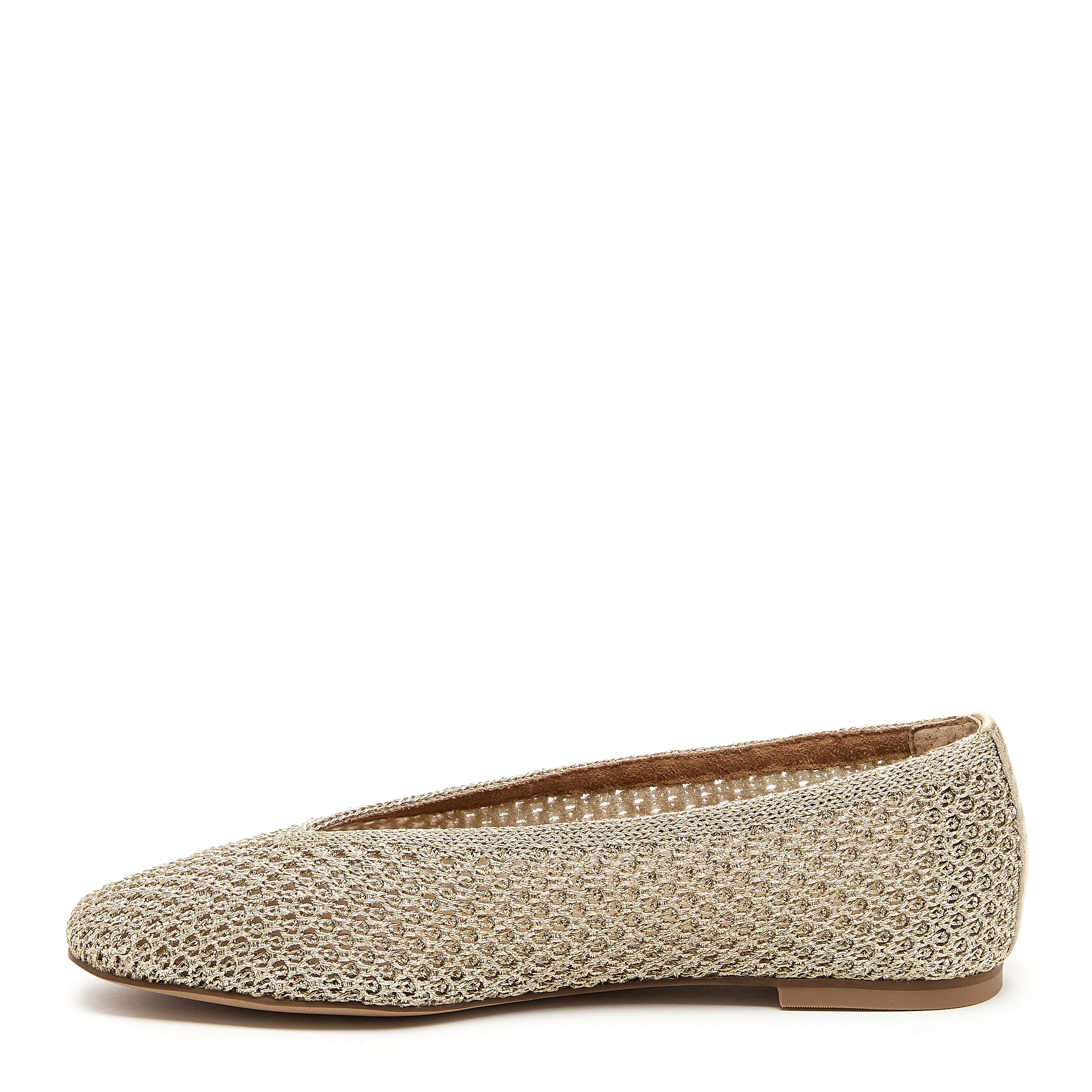 Freya Gold Mesh Ballet Flats sold by Kelsi Dagger product image thumbnail 3