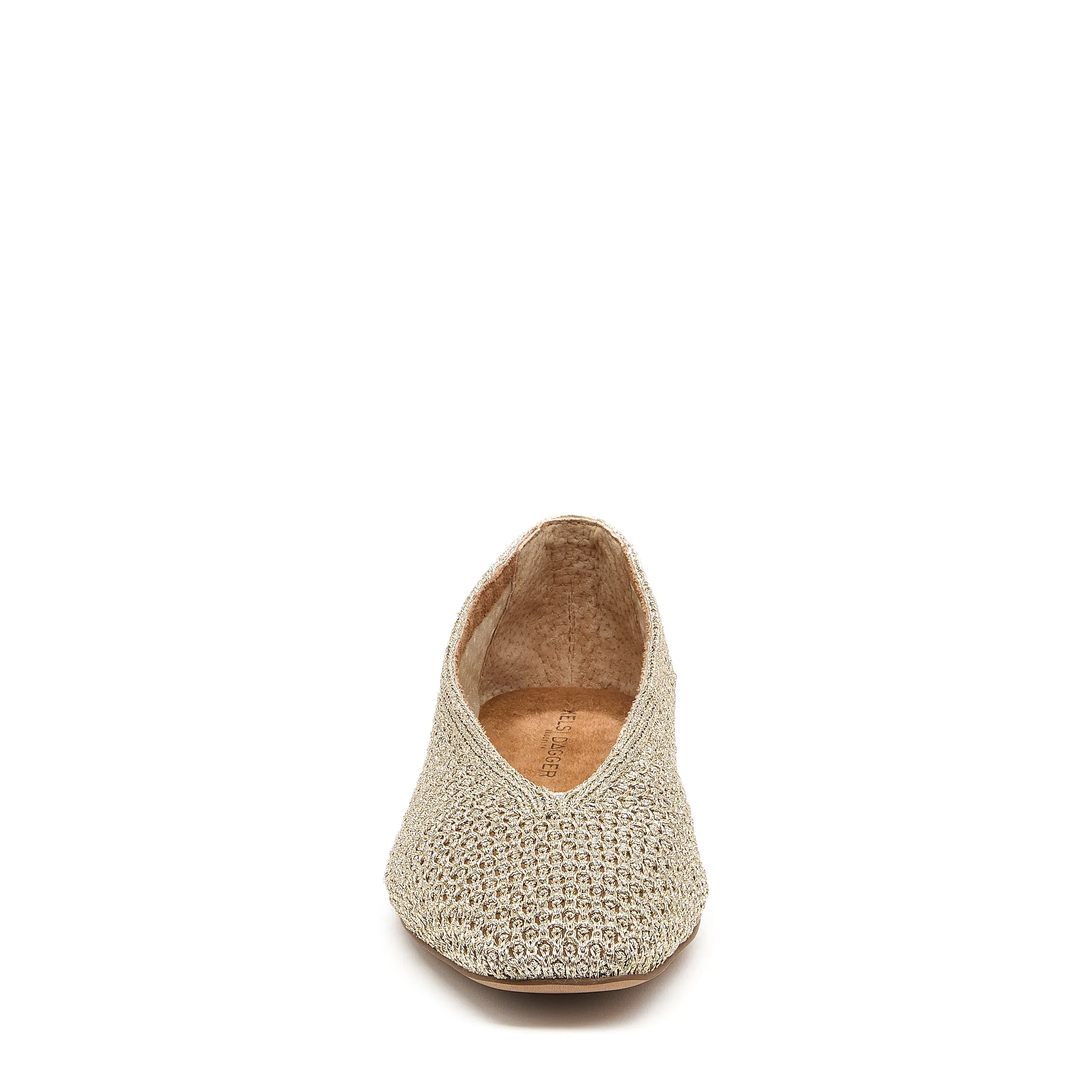 Freya Gold Mesh Ballet Flats sold by Kelsi Dagger product image thumbnail 5