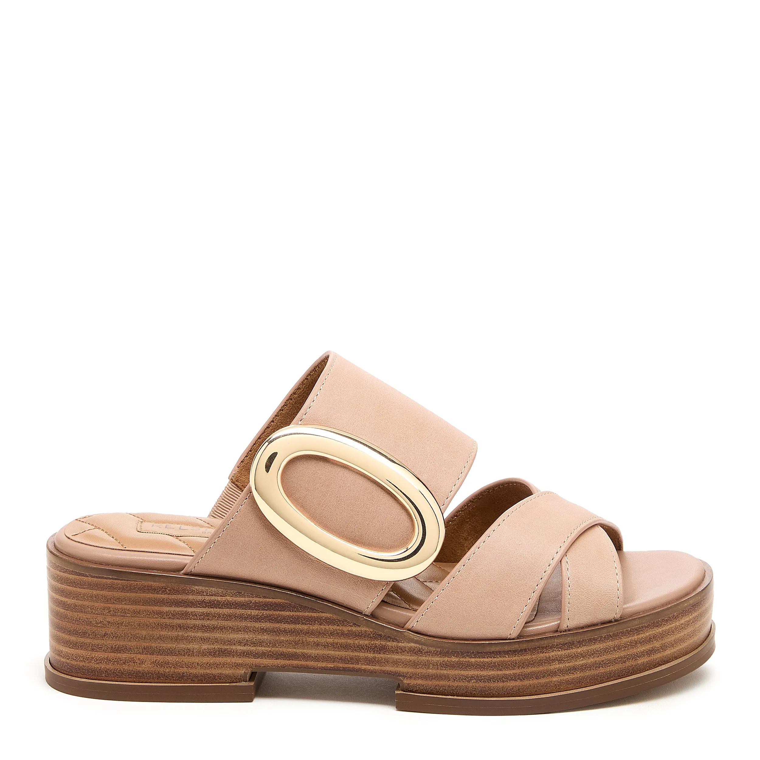 Nina Pink Wedge Sandals sold by Kelsi Dagger