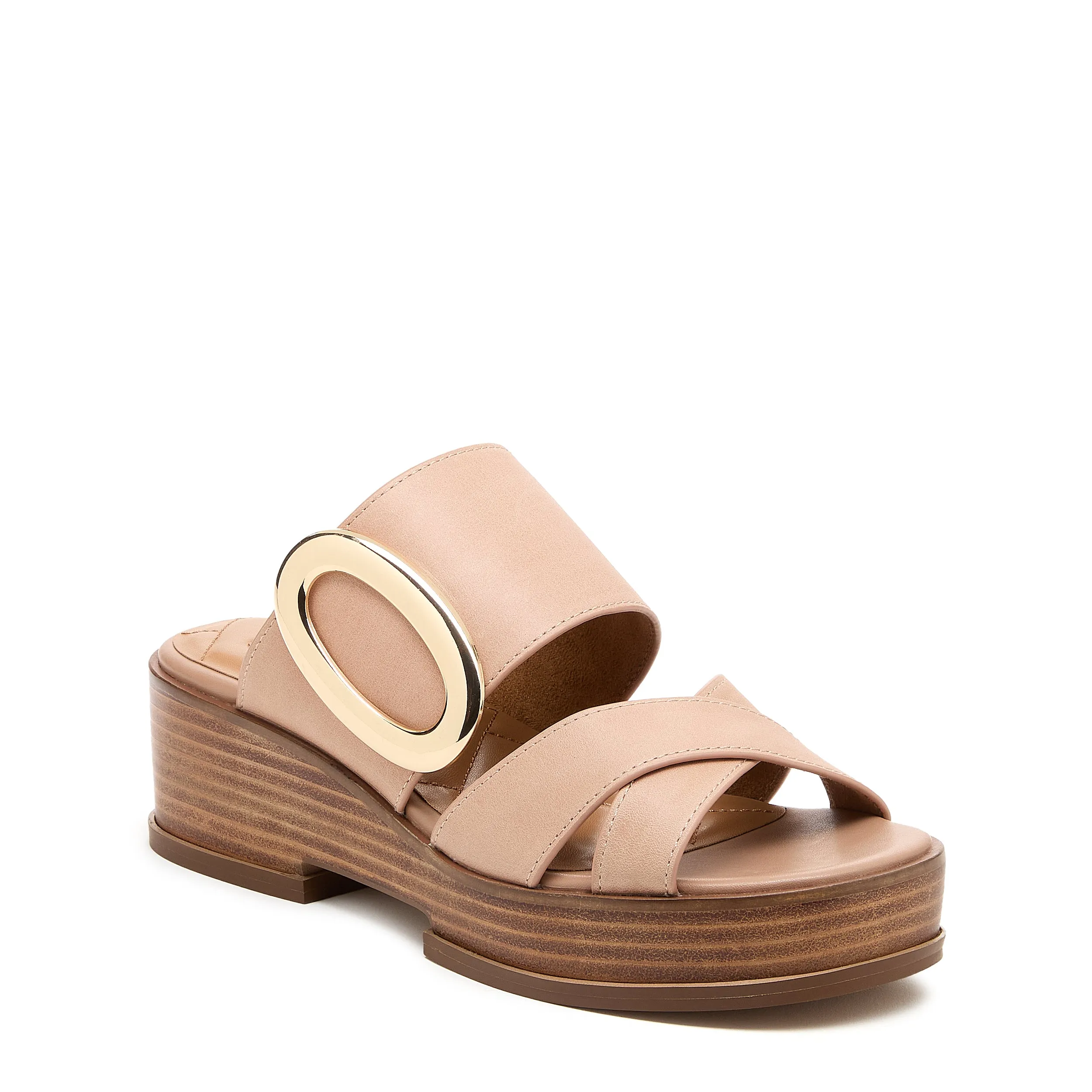 Nina Pink Wedge Sandals sold by Kelsi Dagger product image thumbnail 2