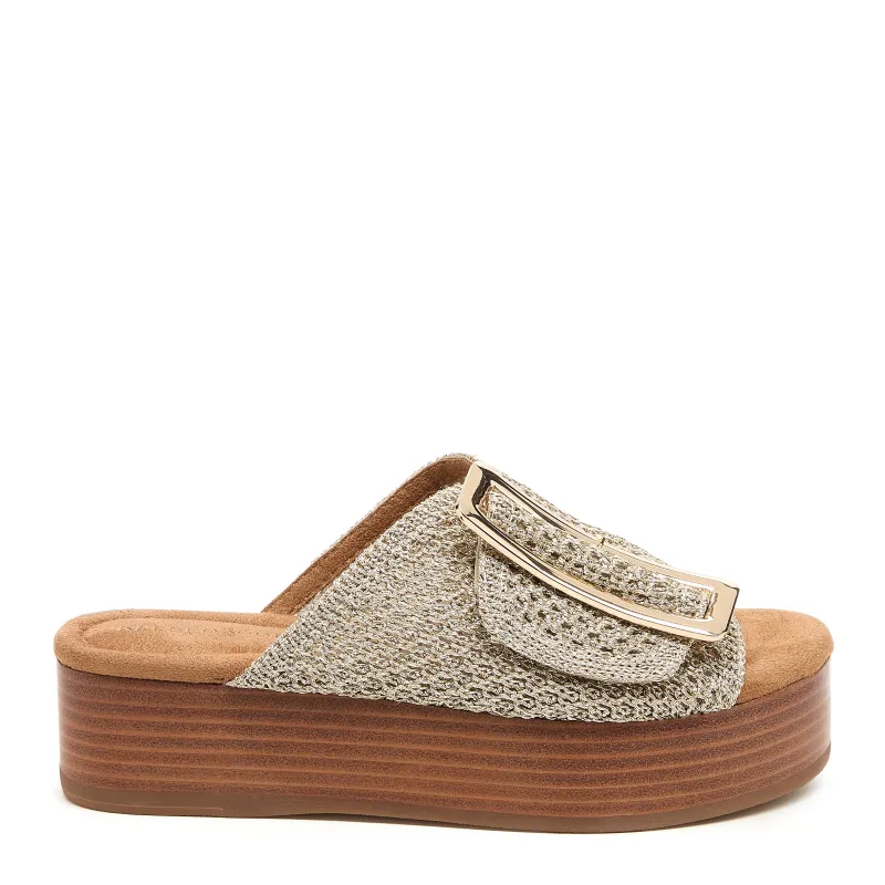 Dover Crochet Mesh Platform Sandals sold by Kelsi Dagger