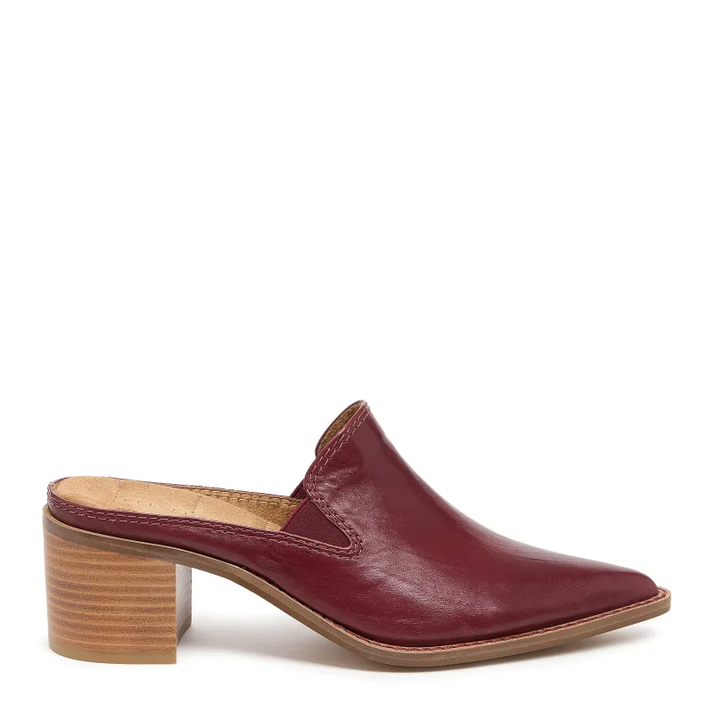Mason Merlot Pointed Toe Mules sold by Kelsi Dagger
