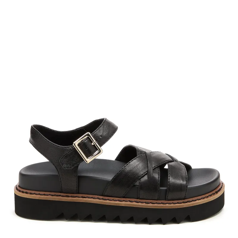 Kova Black Platform Sandals made by Kelsi Dagger