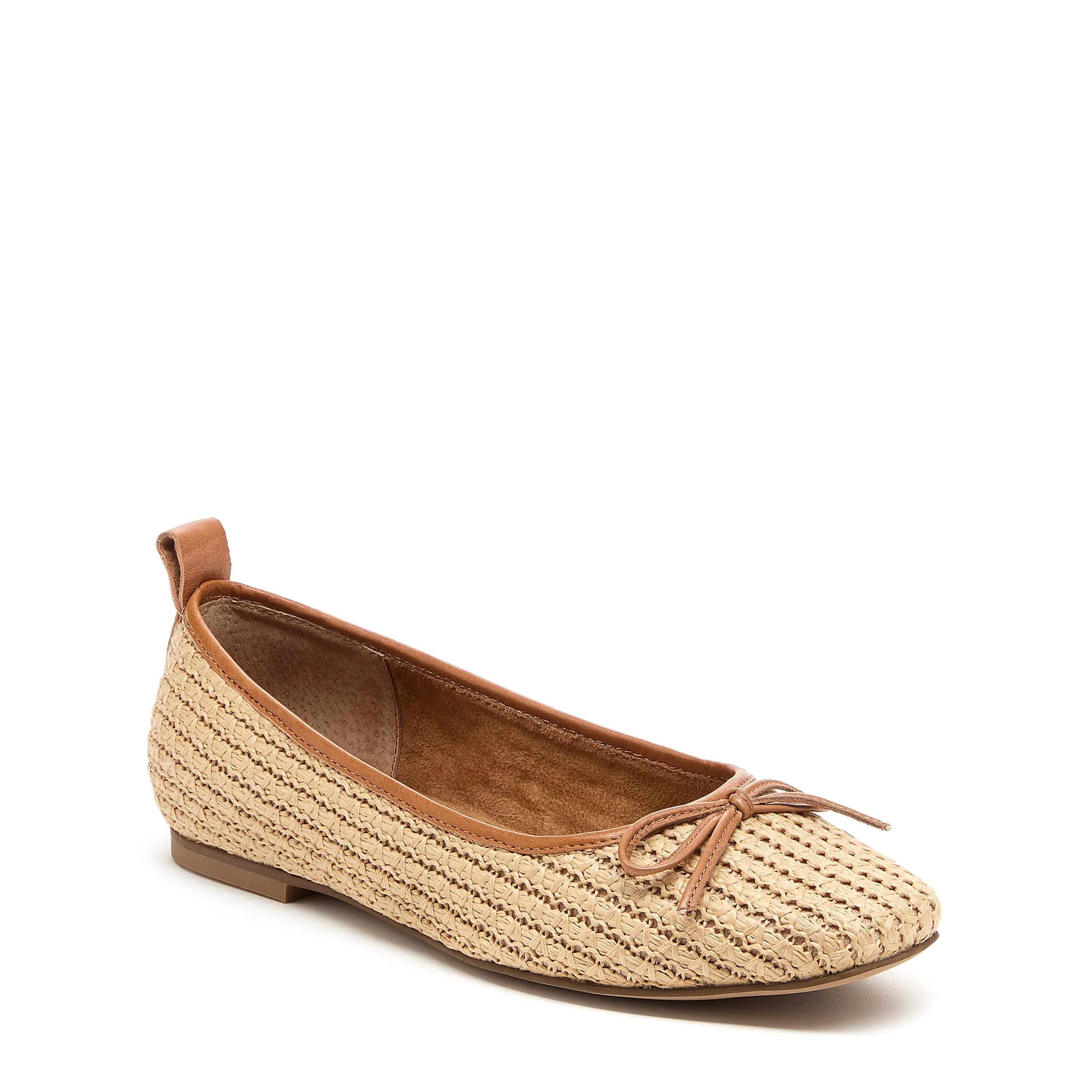 Frankie Natural Raffia Ballet Flats sold by Kelsi Dagger product image thumbnail 2