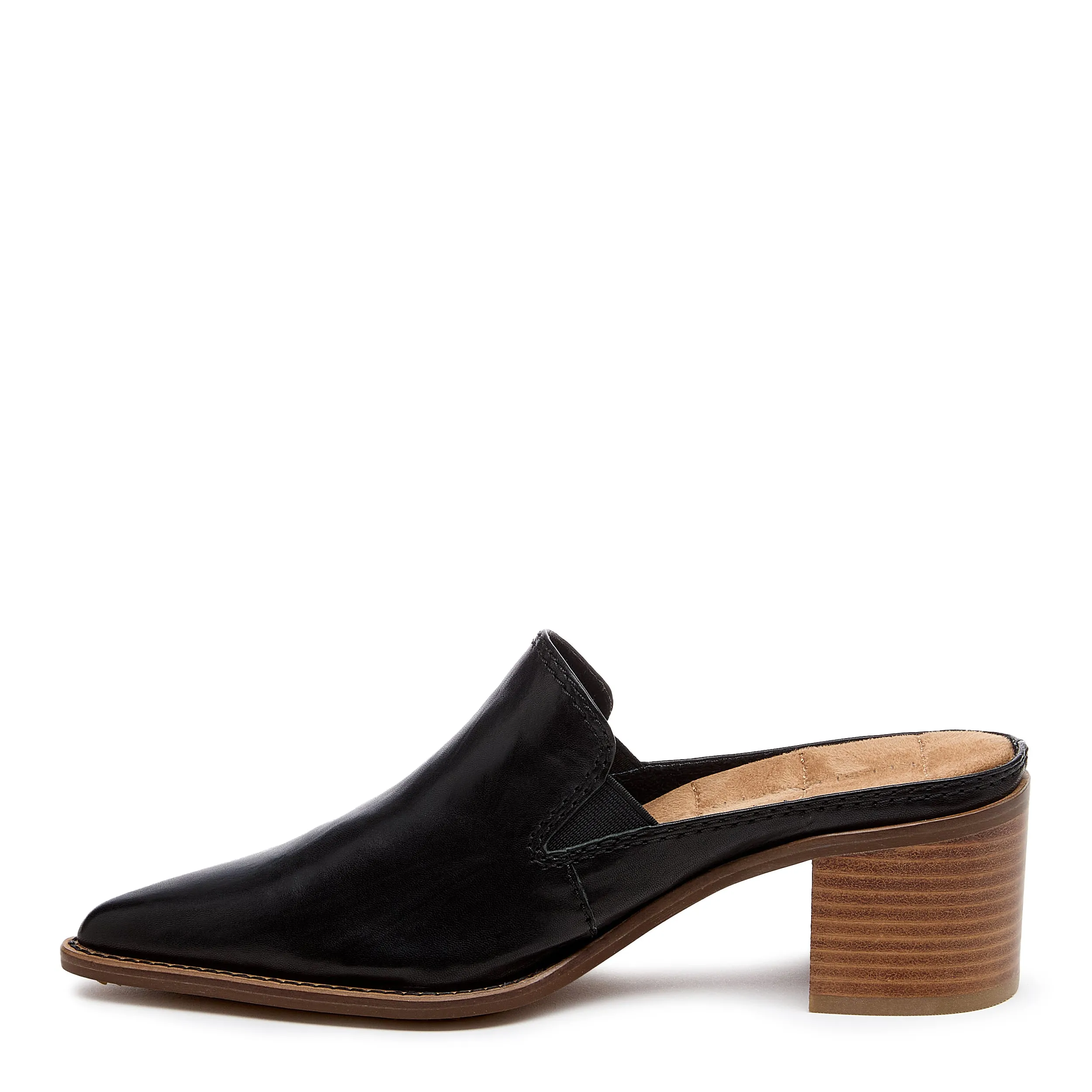 Mason Black Pointed Toe Mules sold by Kelsi Dagger product image thumbnail 3