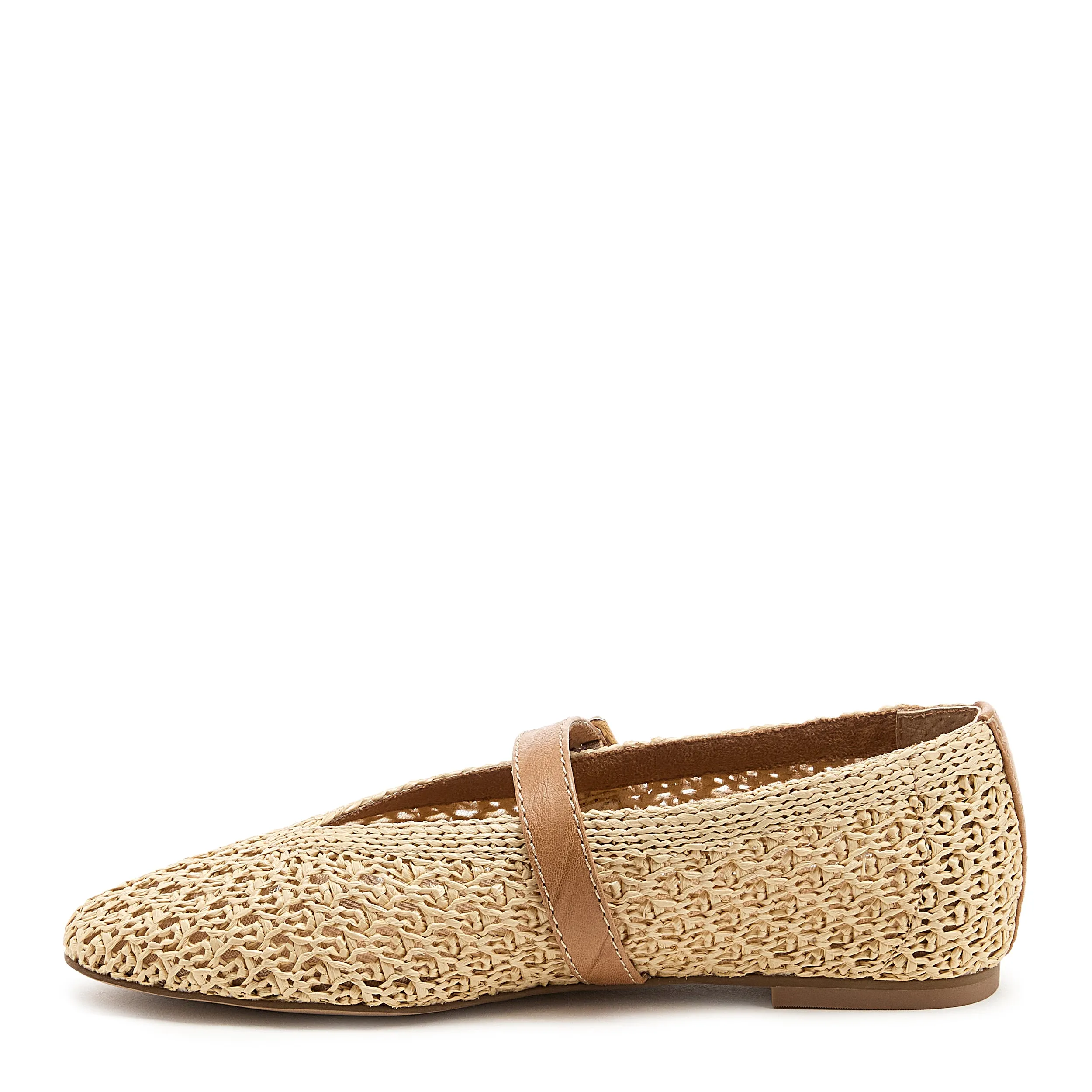 Freya Natural Mary Jane Ballet Flats sold by Kelsi Dagger product image thumbnail 3