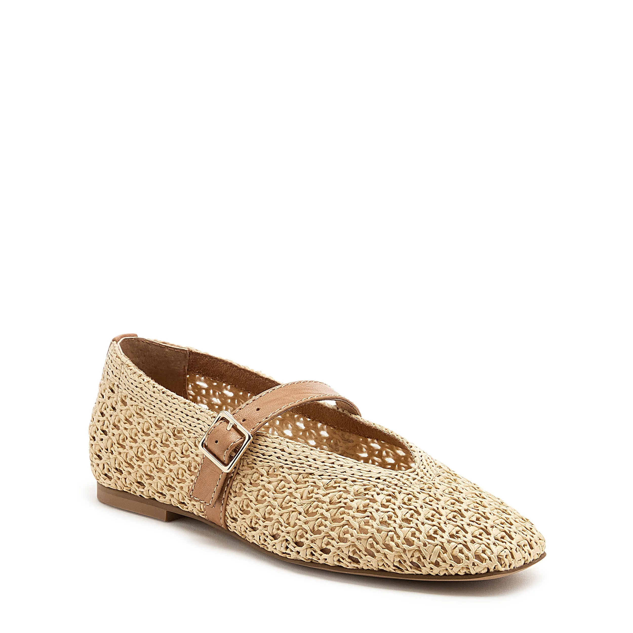 Freya Natural Mary Jane Ballet Flats sold by Kelsi Dagger product image thumbnail 2