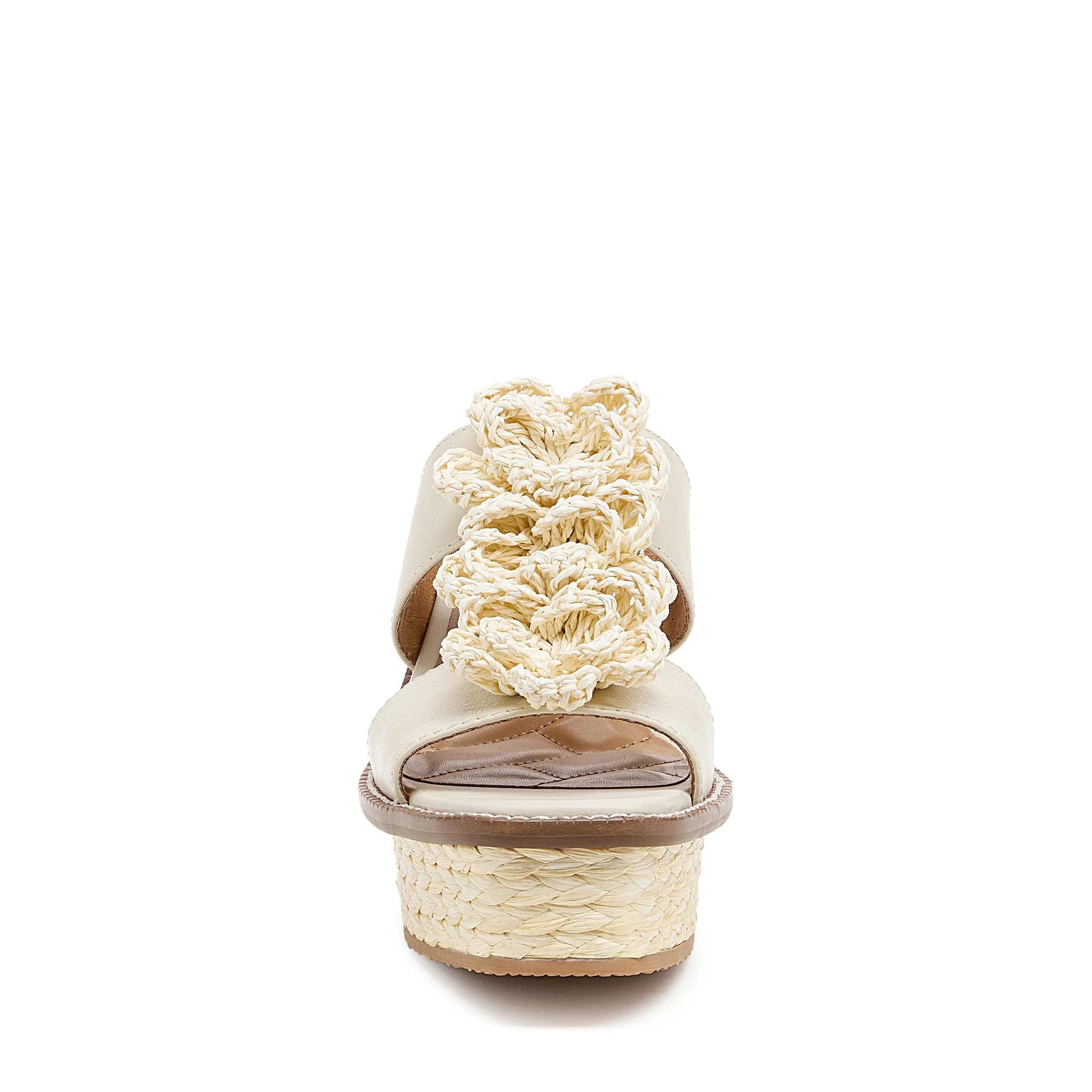 Grandy Raffia Flower Platform Sandals sold by Kelsi Dagger product image thumbnail 5