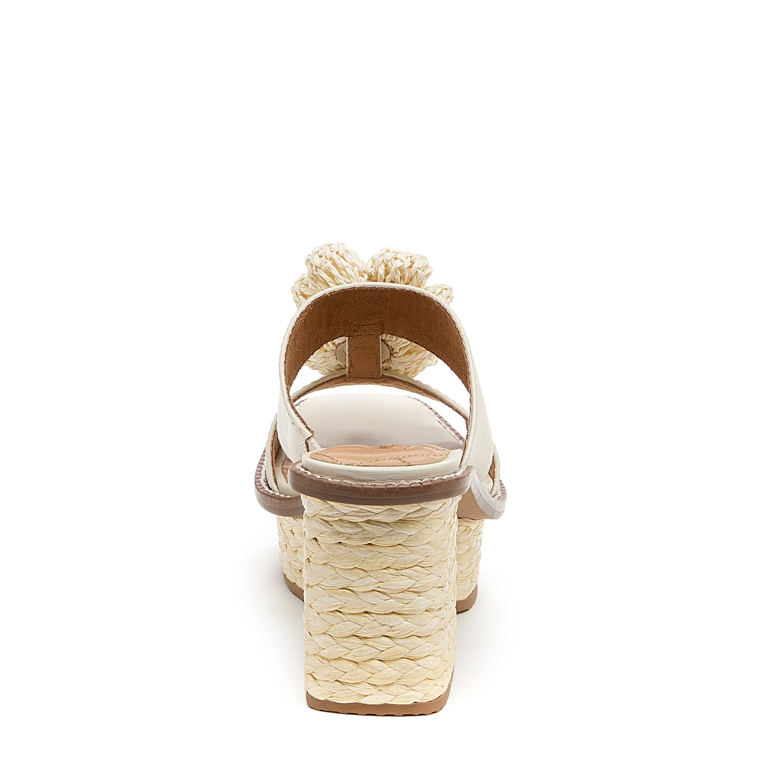 Grandy Raffia Flower Platform Sandals sold by Kelsi Dagger product image thumbnail 4