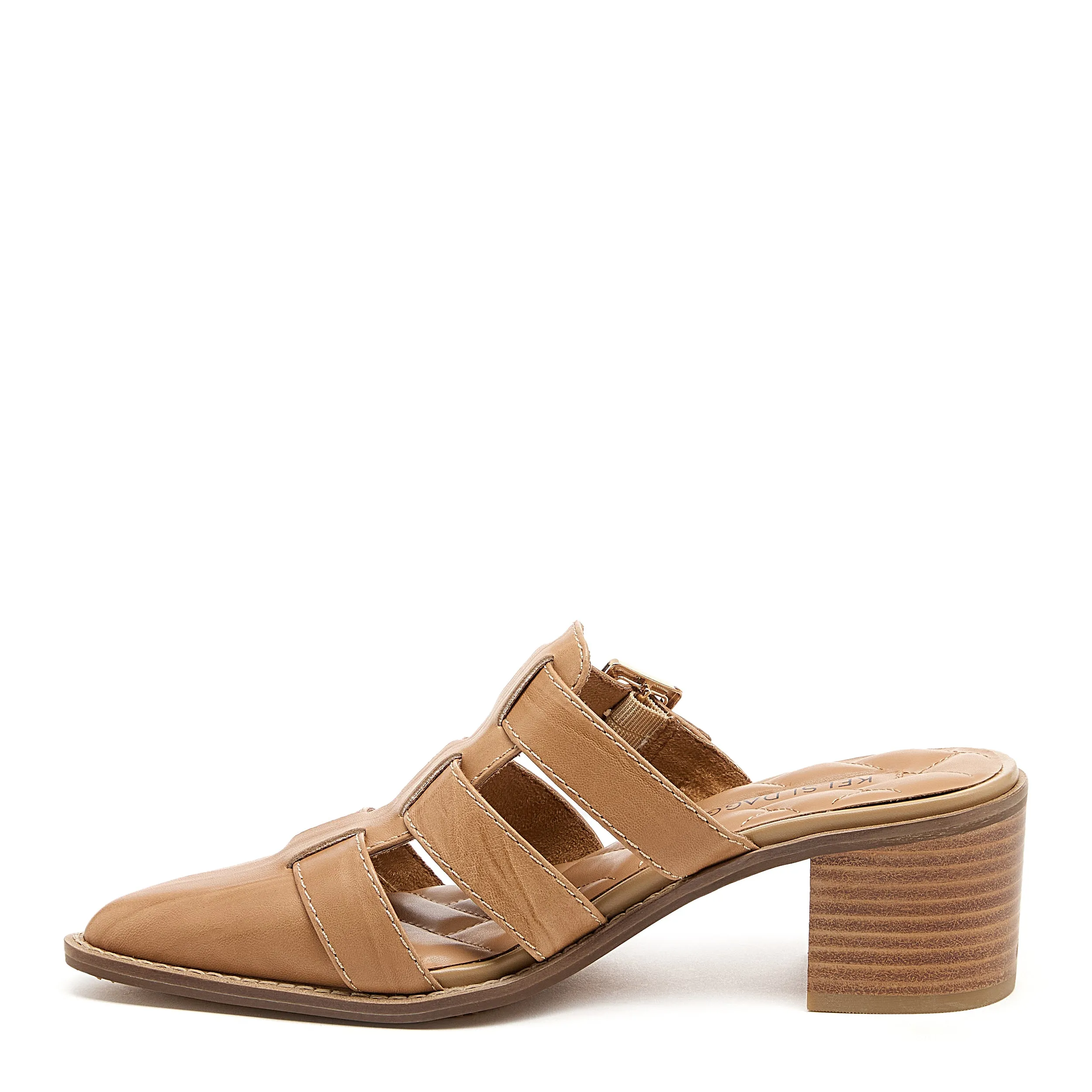 Mitchie Oatmeal Leather Heels sold by Kelsi Dagger product image thumbnail 3
