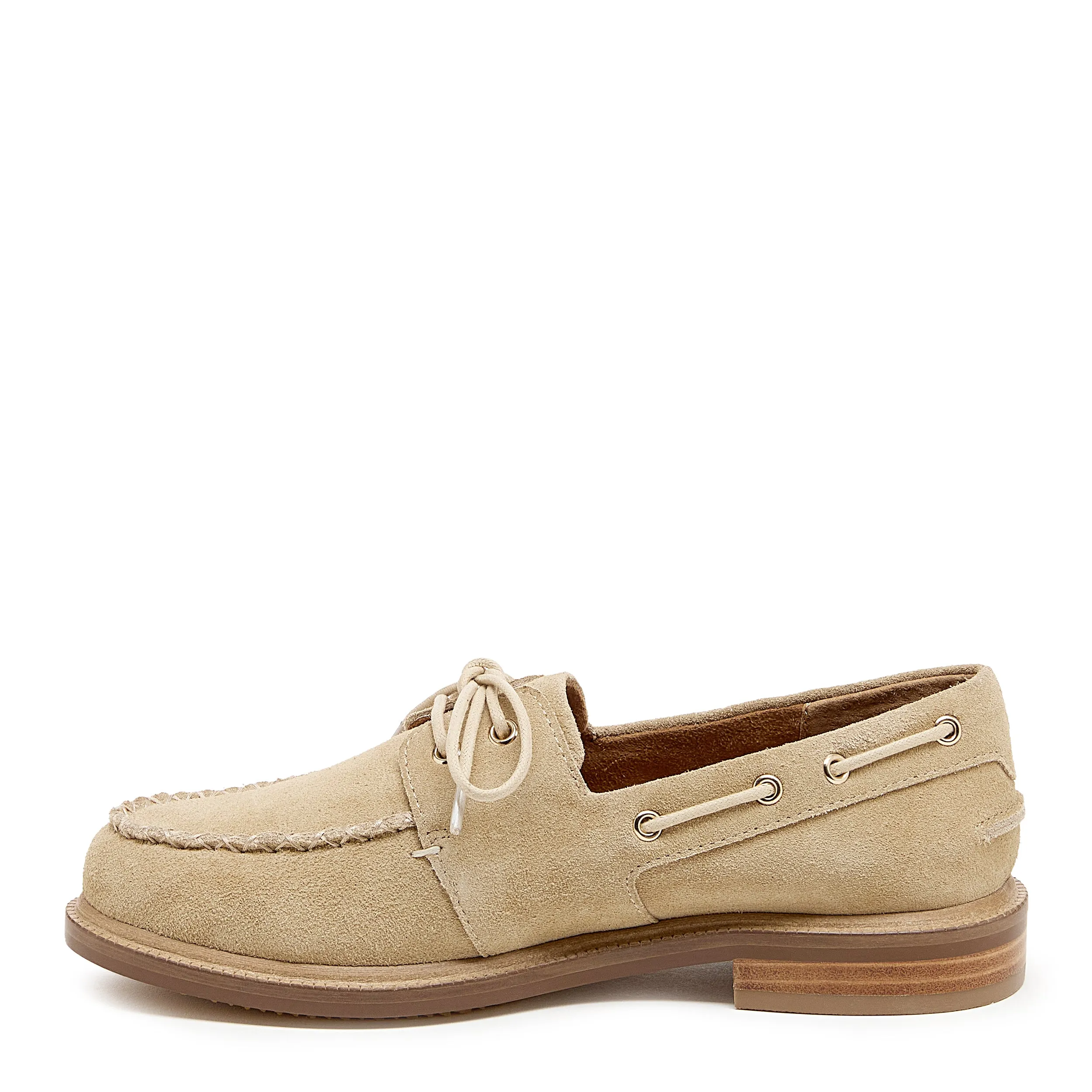 Linny Oatmeal Suede Boat Shoe sold by Kelsi Dagger product image thumbnail 3