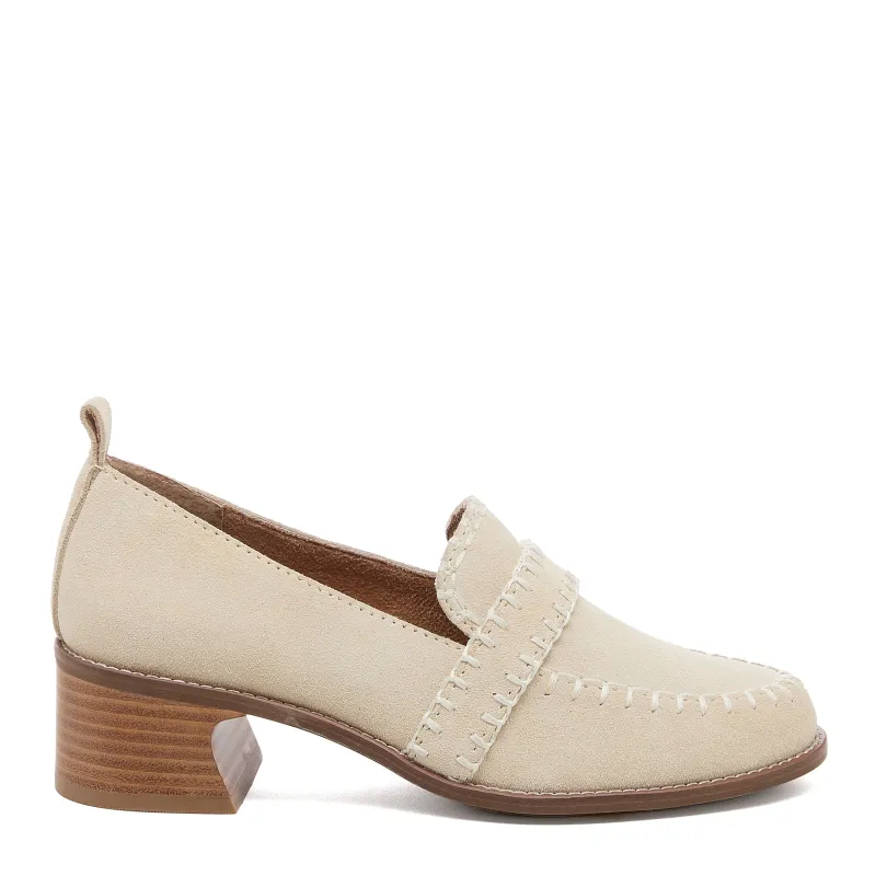 Halo Dune Block Heel Loafer made by Kelsi Dagger