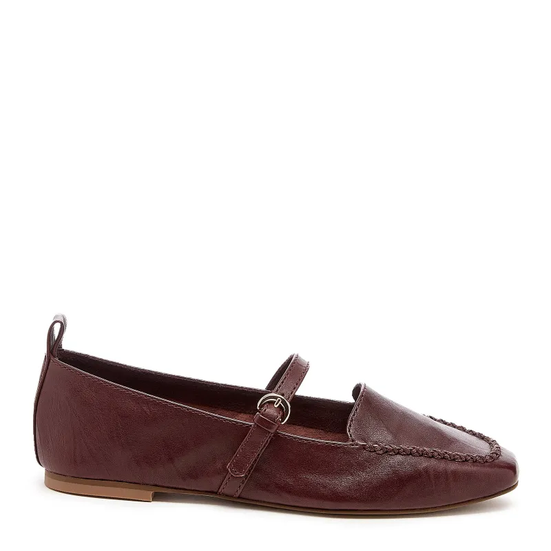 Ferry Warm Brown Mary Jane Flats made by Kelsi Dagger