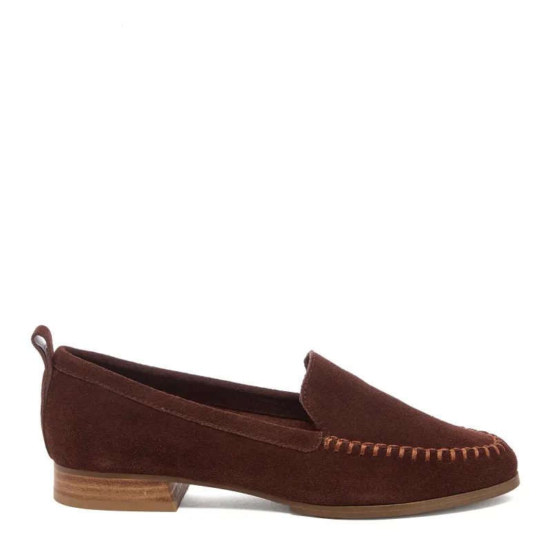 Robbie Brown Suede Loafer made by Kelsi Dagger