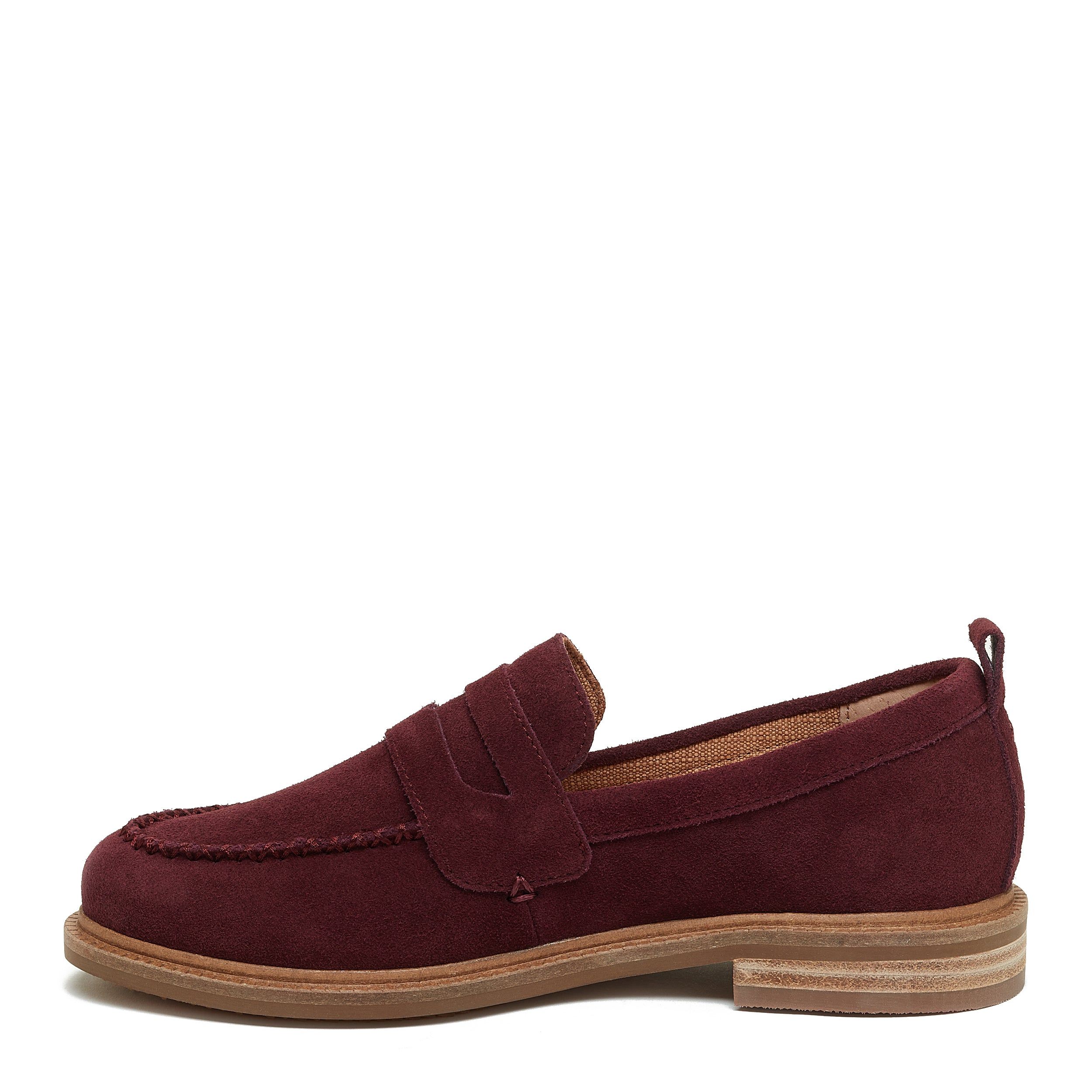 Lens Garnet Suede Loafers sold by Kelsi Dagger product image thumbnail 4