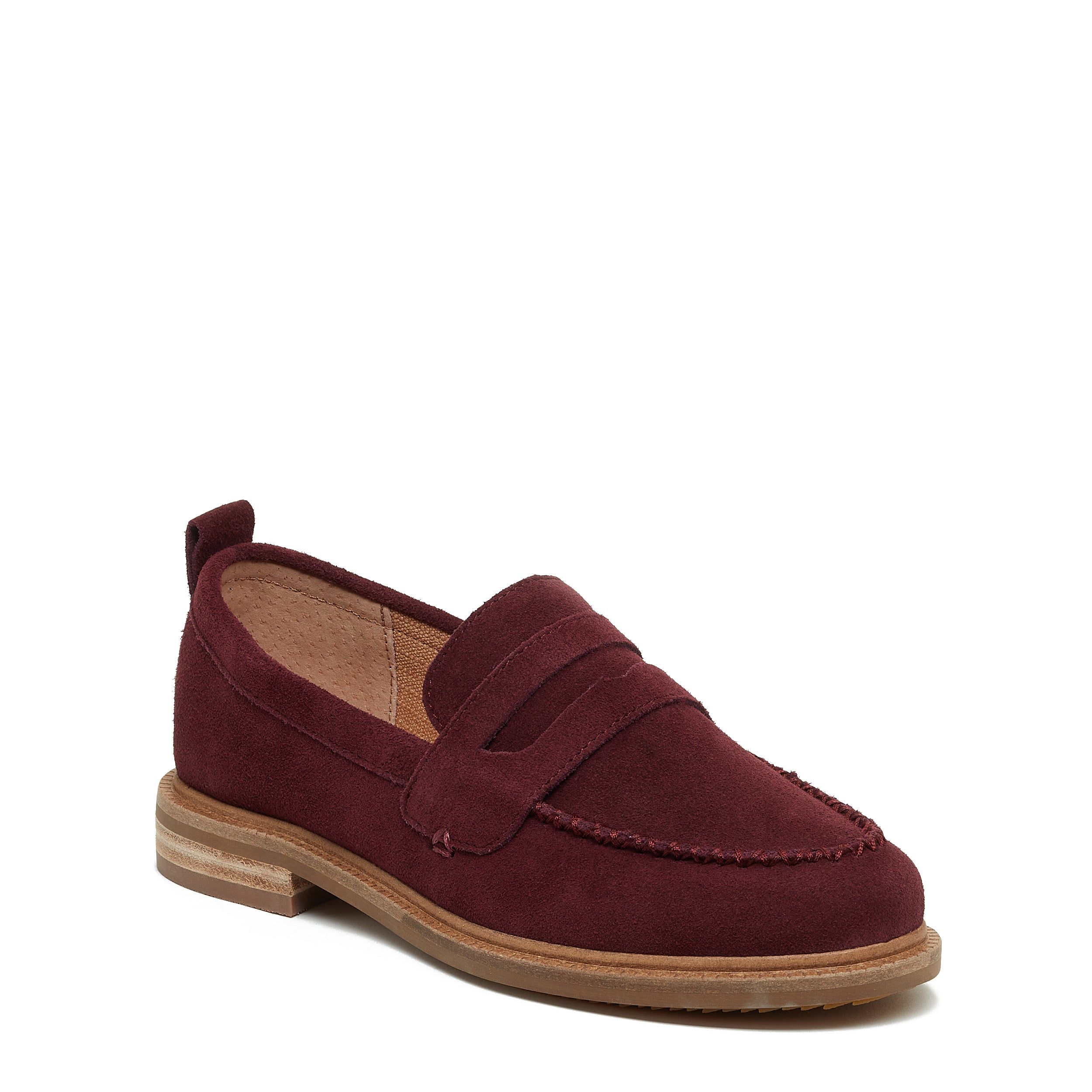 Lens Garnet Suede Loafers sold by Kelsi Dagger product image thumbnail 3