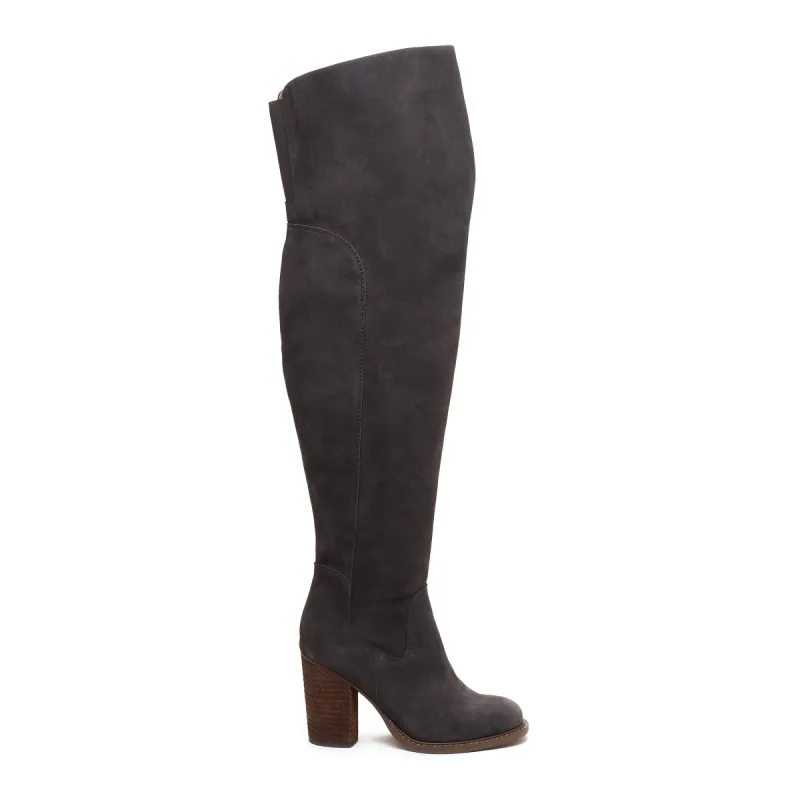 Logan Graphite Wide Calf Boots sold by Kelsi Dagger