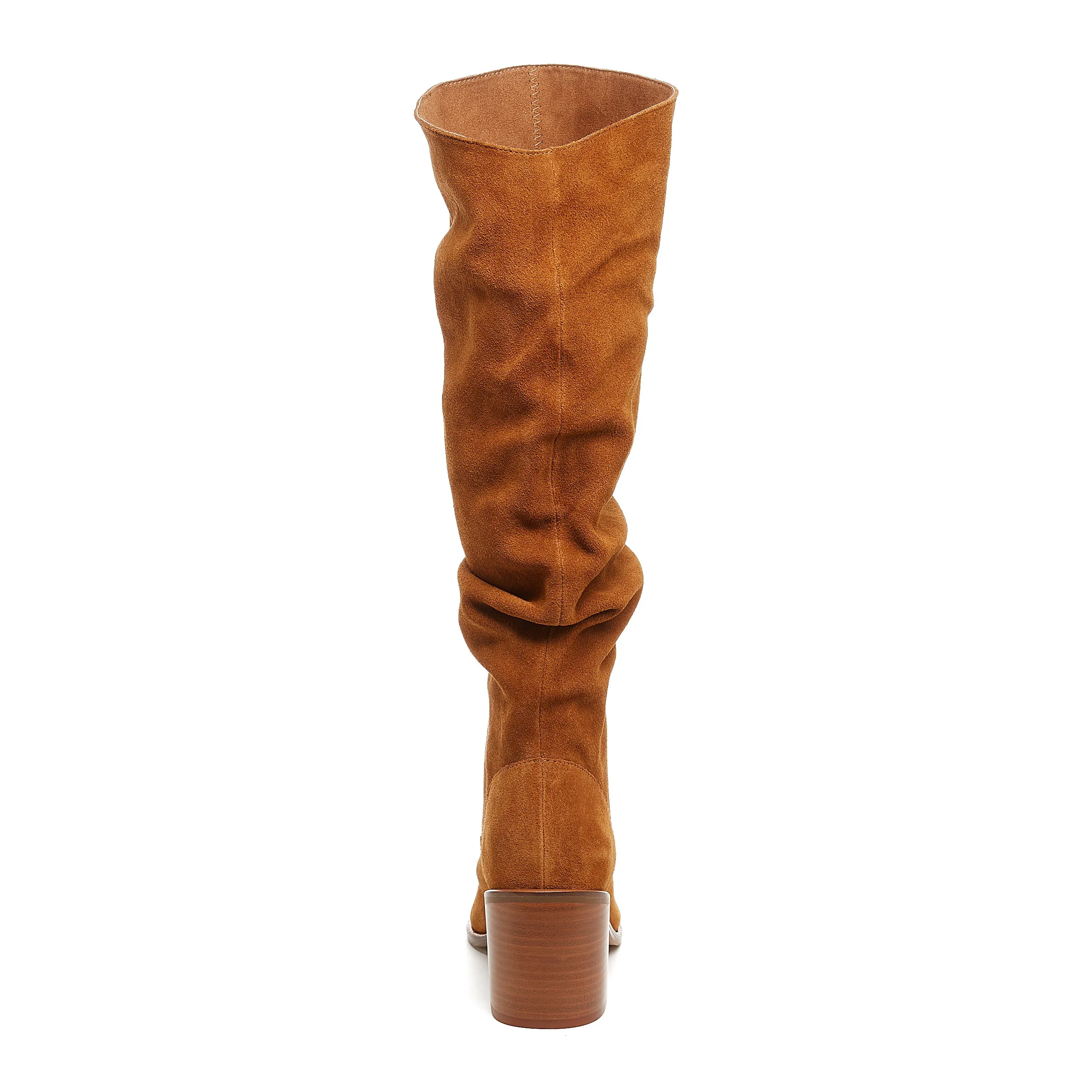 Easton Cognac Suede Slouchy Boots sold by Kelsi Dagger product image thumbnail 5