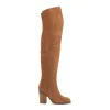 Logan Chestnut Over The Knee Boots sold by Kelsi Dagger