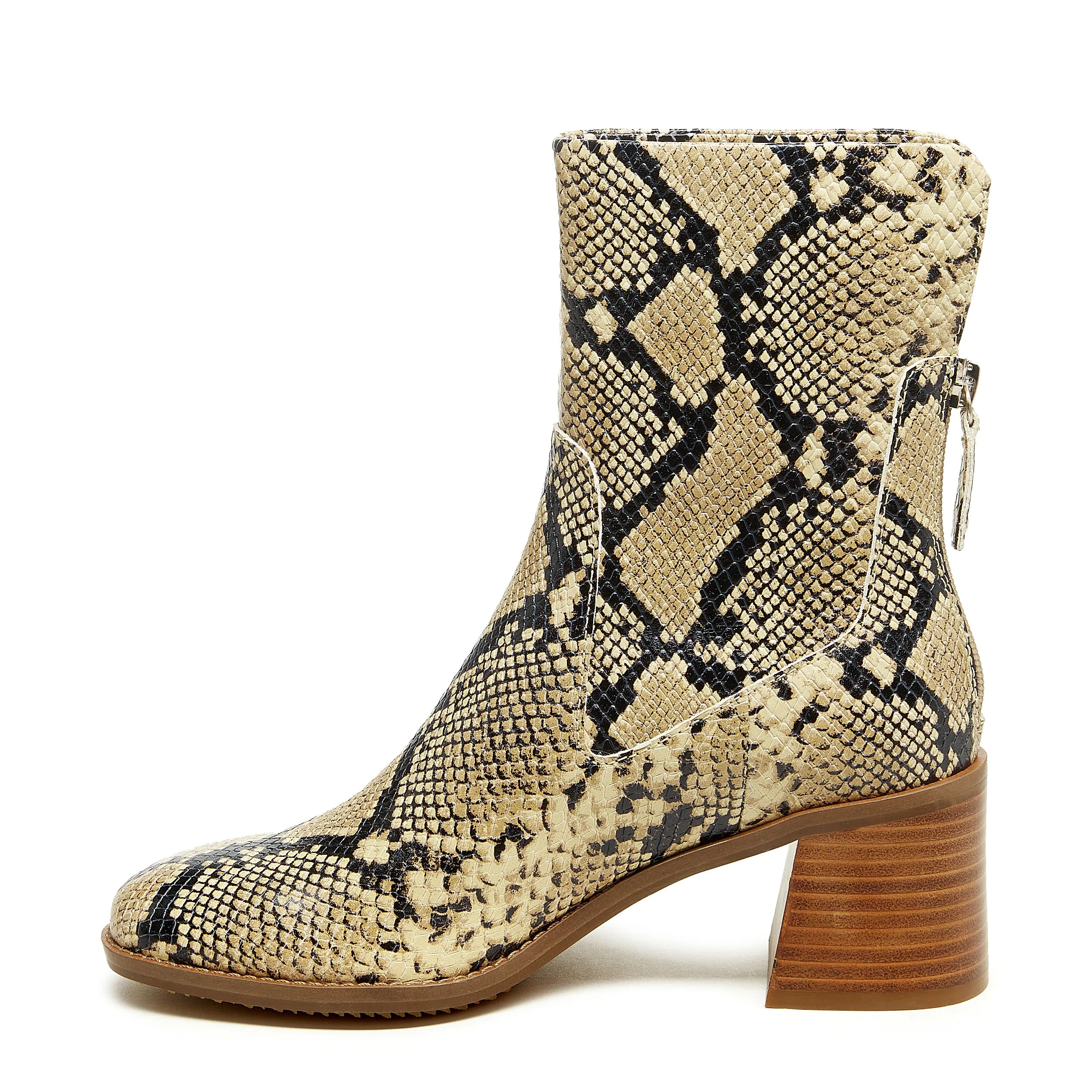 Island Snakeskin Embossed Booties sold by Kelsi Dagger product image thumbnail 4
