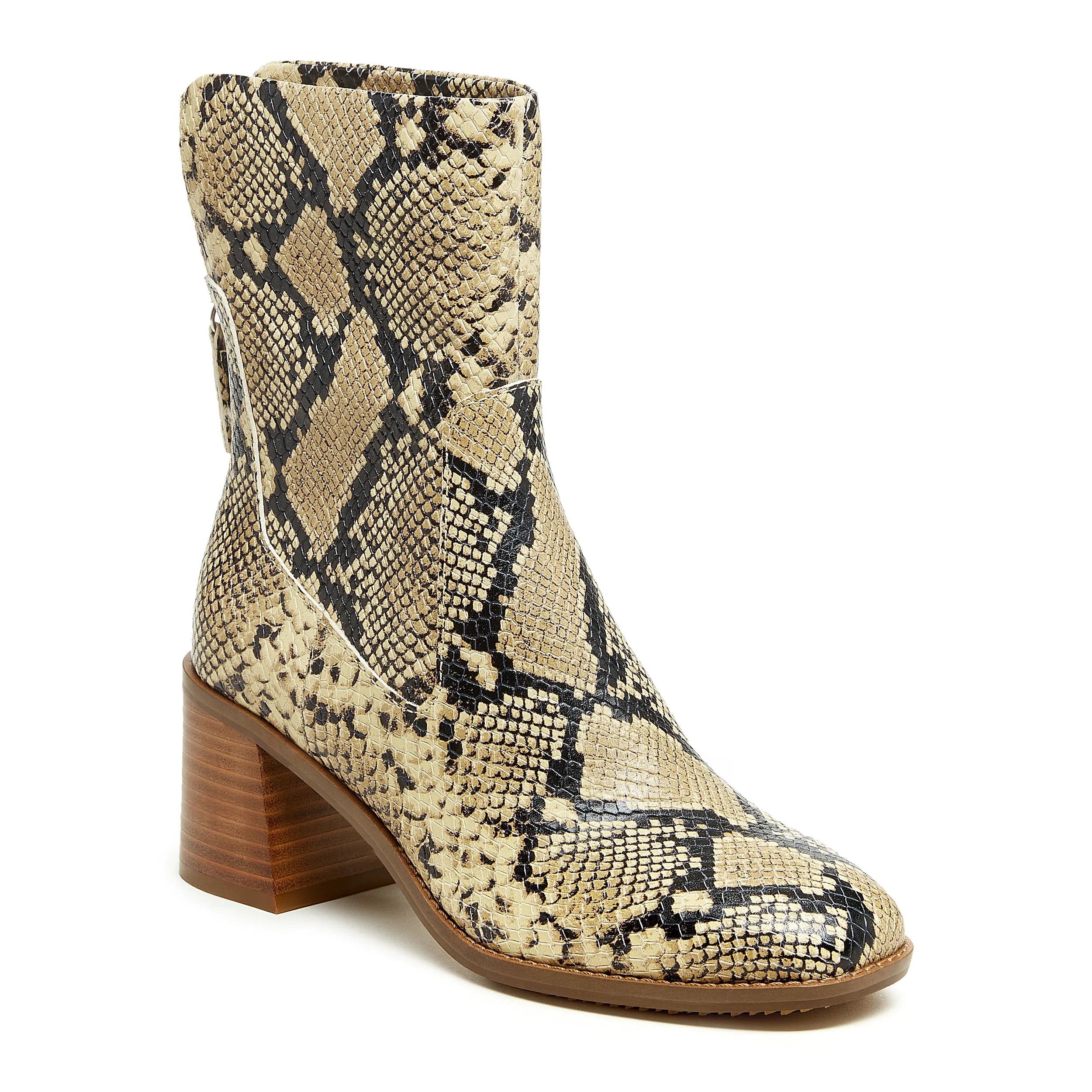 Island Snakeskin Embossed Booties sold by Kelsi Dagger product image thumbnail 2
