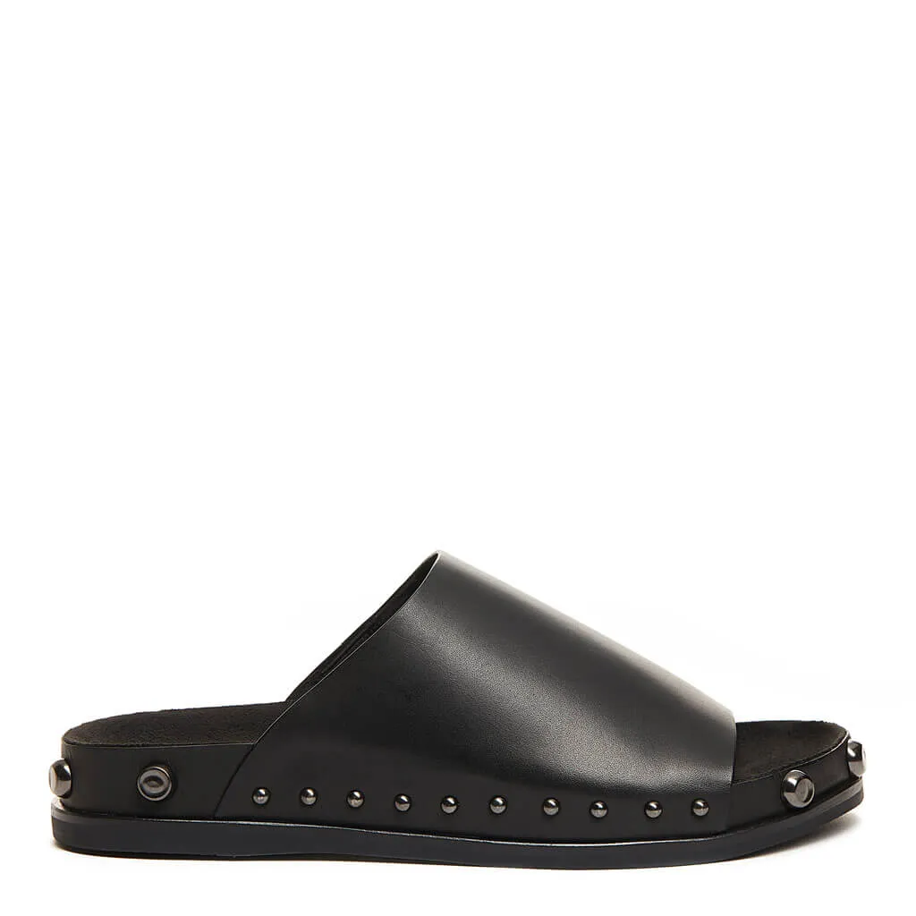 Squish Black Stud Slide Sandals sold by Kelsi Dagger