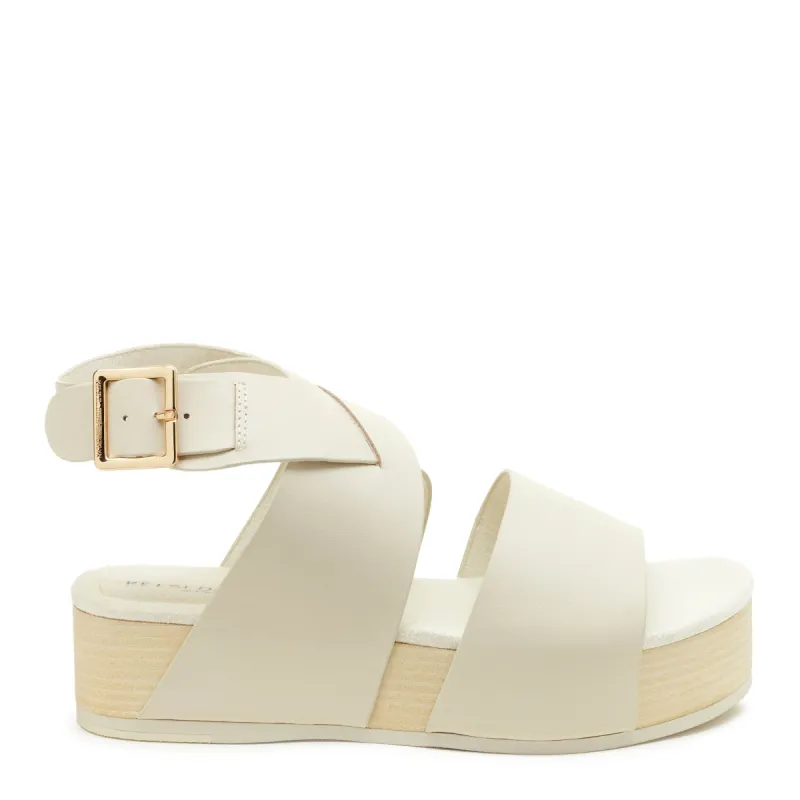 Dunes Salt Ankle Platform Sandals sold by Kelsi Dagger