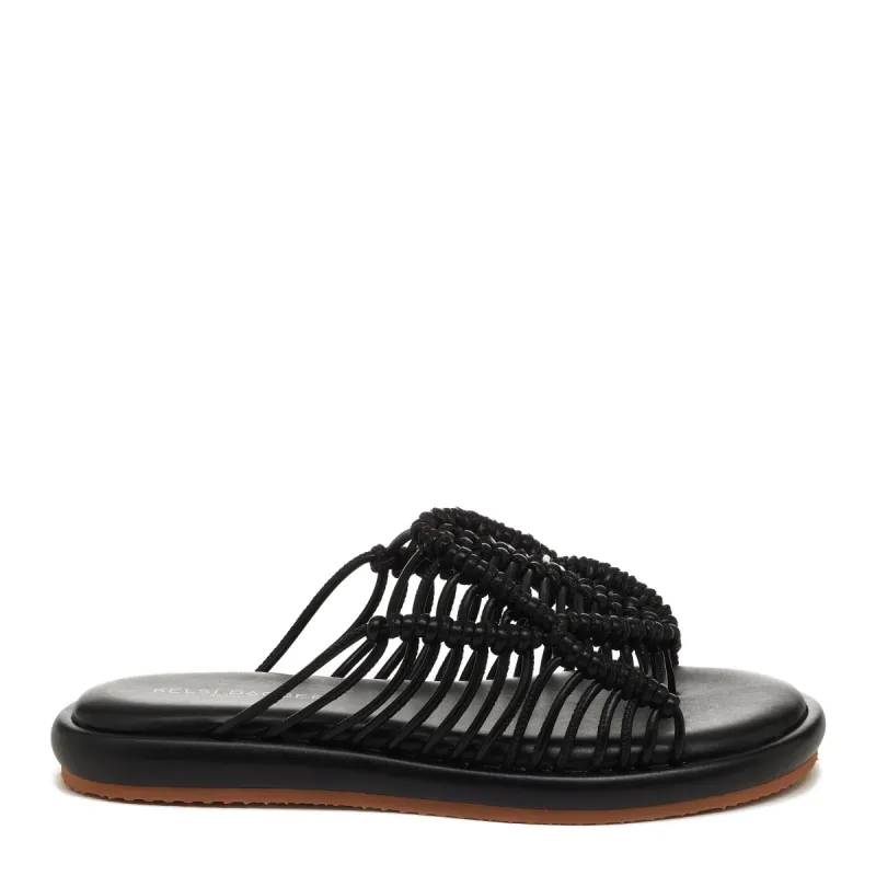 Turn Black Thong Sandal sold by Kelsi Dagger