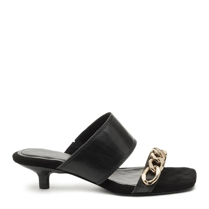 Keepsake Black Kitten Heel Sandals sold by Kelsi Dagger