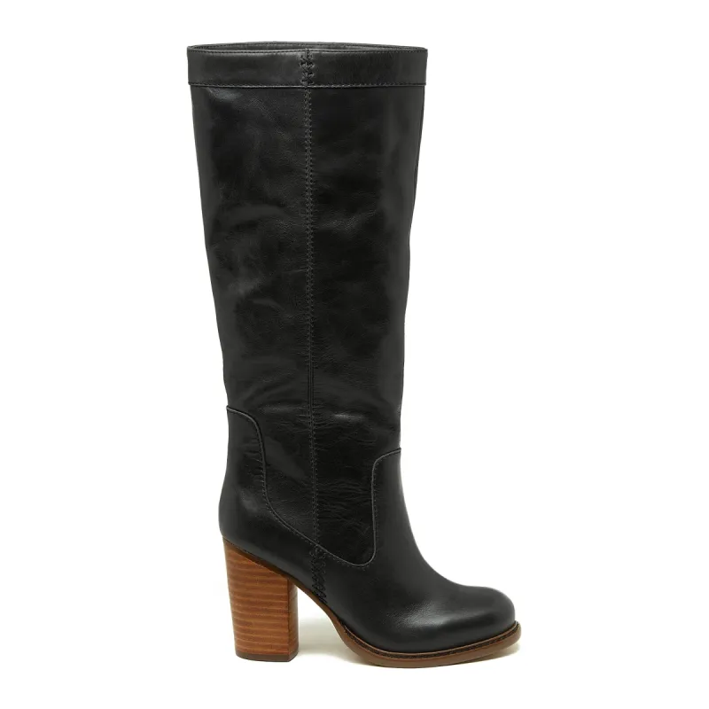Lodge Black Tall Boots sold by Kelsi Dagger