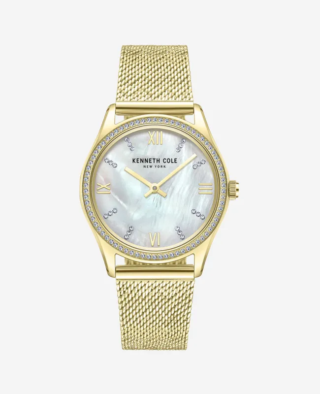 Kenneth Cole New York Ladies' Modern Classic Mesh Watch sold by Kenneth Cole