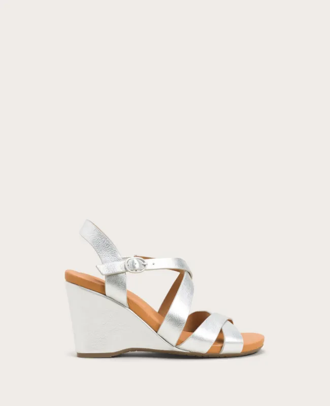 Isla Leather Wedge Sandal sold by Kenneth Cole