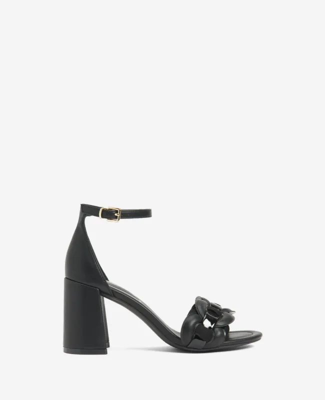 Luisa Woven Heeled Sandal sold by Kenneth Cole
