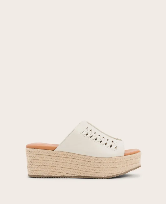 Silvana Leather Espadrille Platform Sandal sold by Kenneth Cole