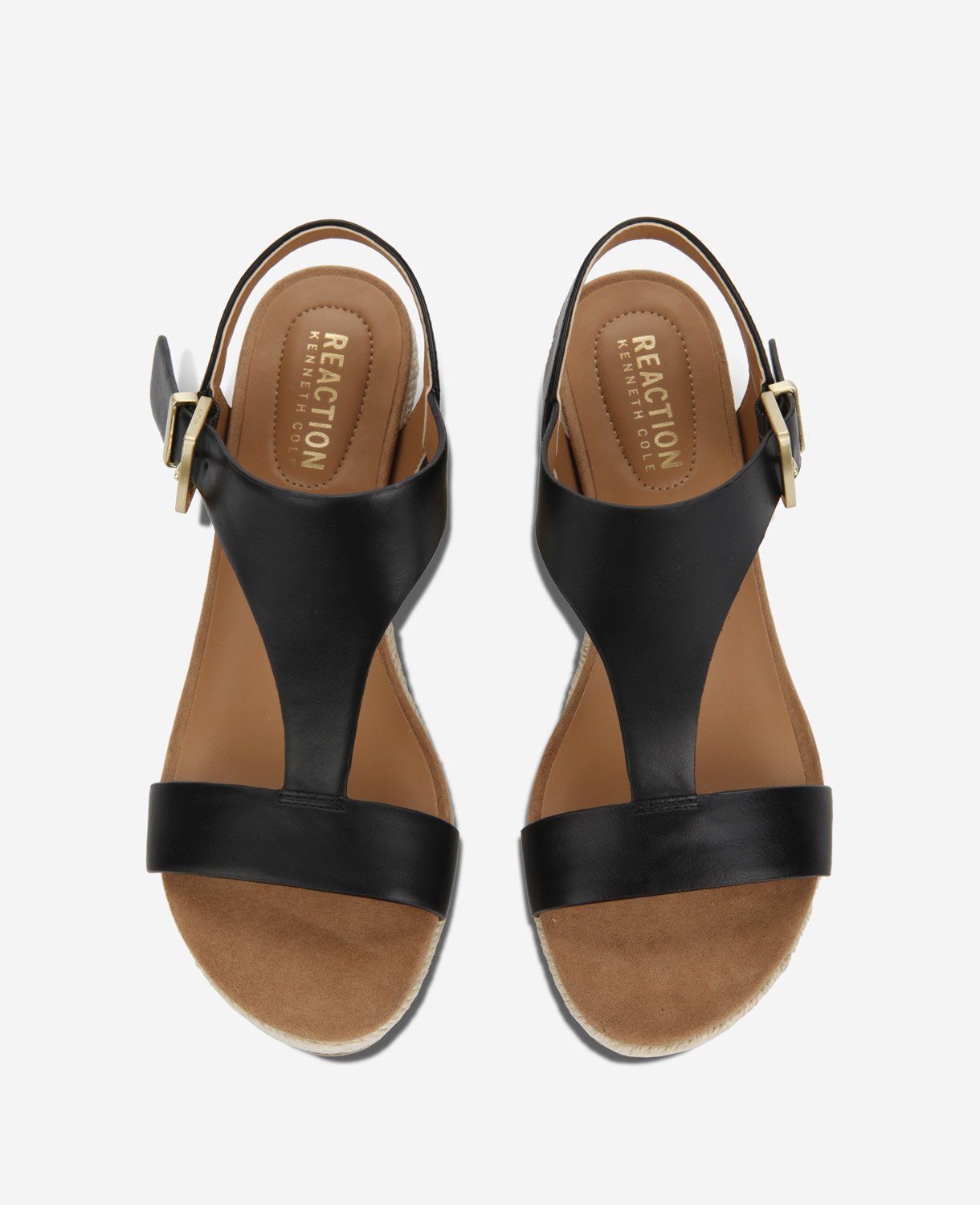 Card T-Strap Espadrille Wedge Sandal sold by Kenneth Cole product image thumbnail 3