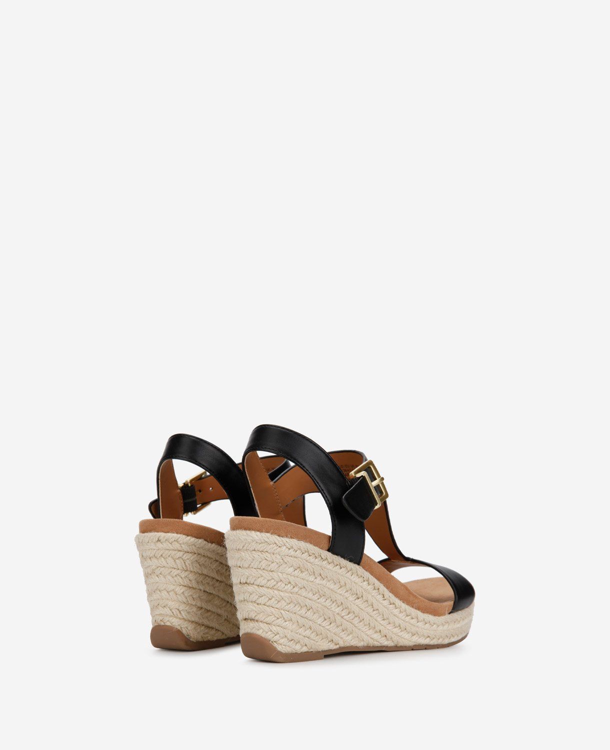 Card T-Strap Espadrille Wedge Sandal sold by Kenneth Cole product image thumbnail 4