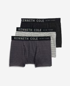 Cotton-Stretch Trunks 3-Pack sold by Kenneth Cole