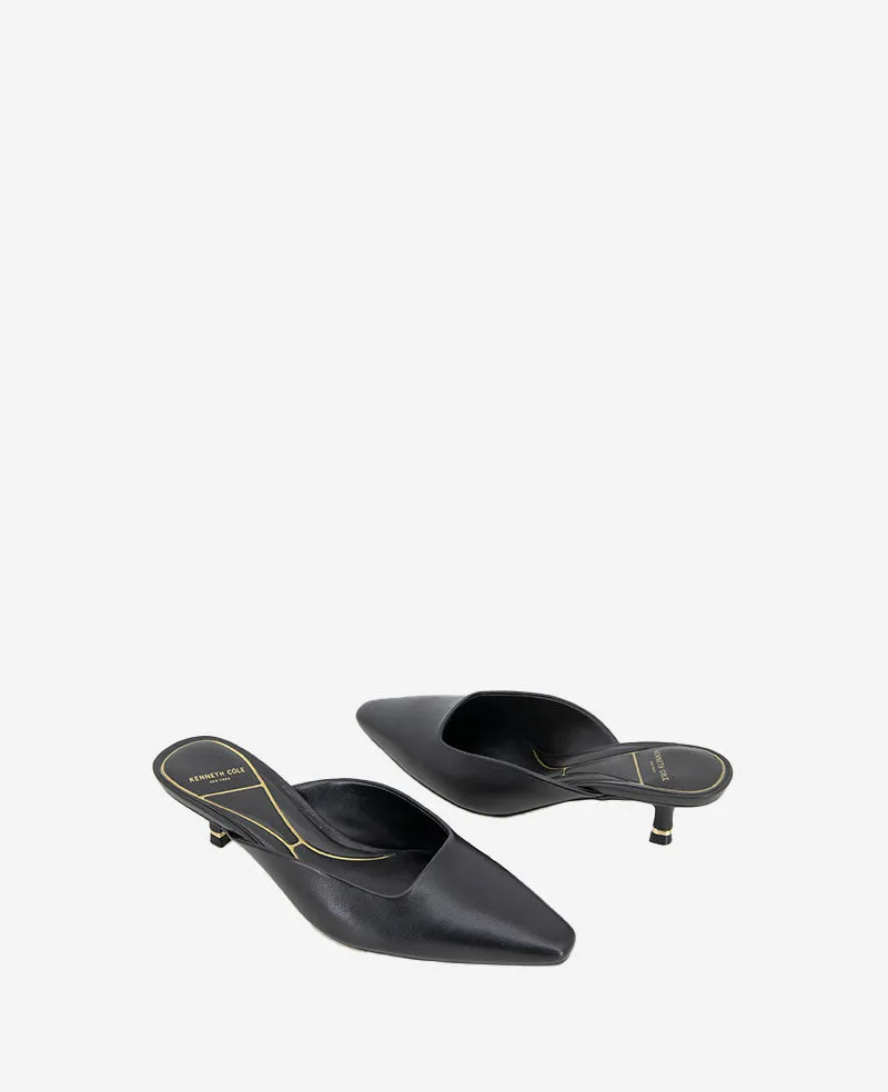 Margo Leather Kitten Heel Mule sold by Kenneth Cole product image thumbnail 2