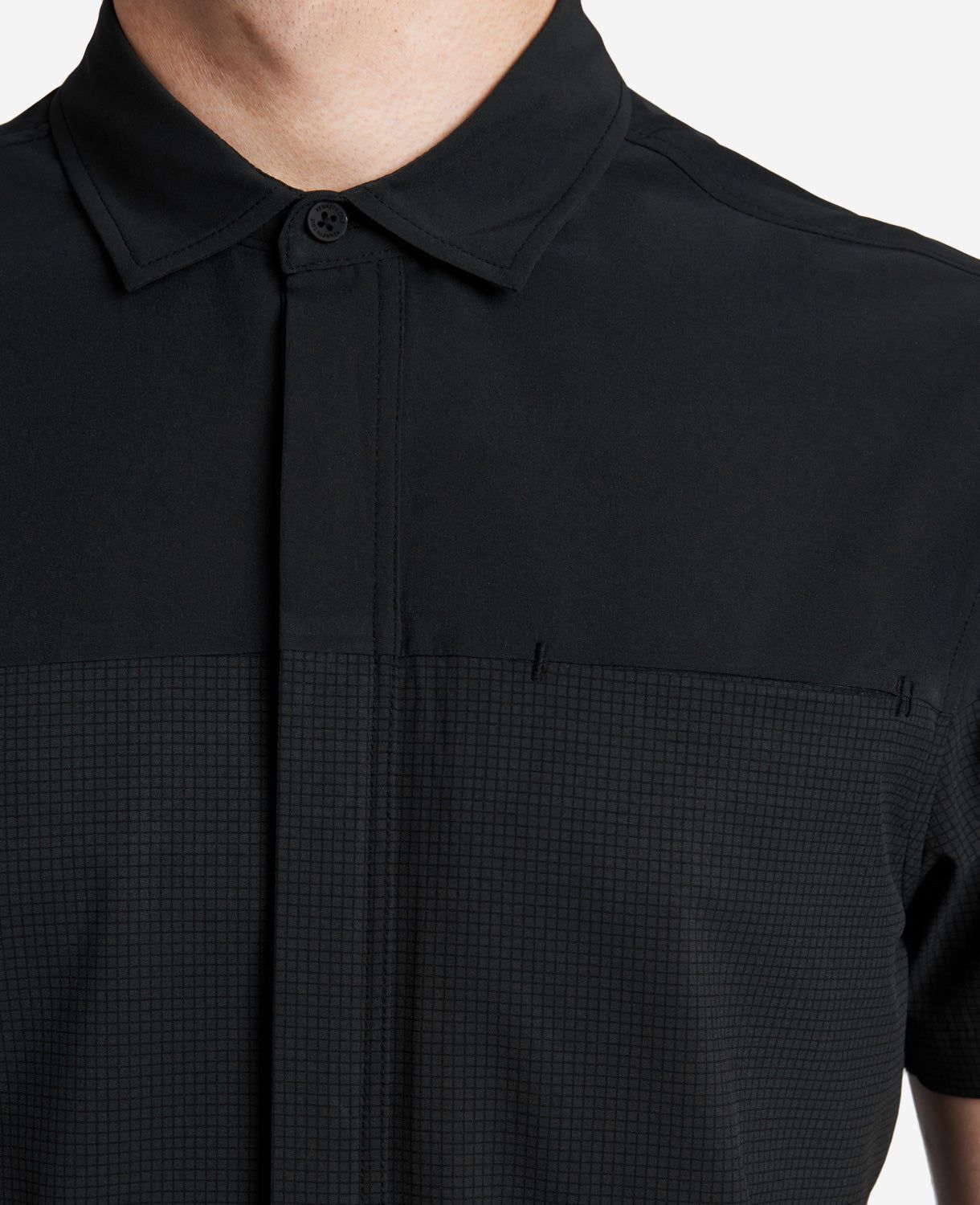 Stretch Short Sleeve Button-Down Shirt sold by Kenneth Cole product image thumbnail 3