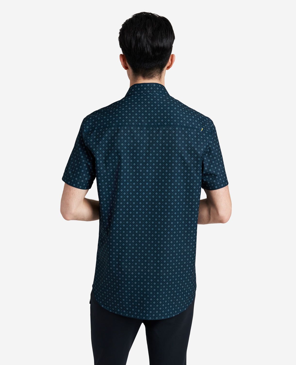 Stretch Short Sleeve Button-Down Shirt sold by Kenneth Cole product image thumbnail 5