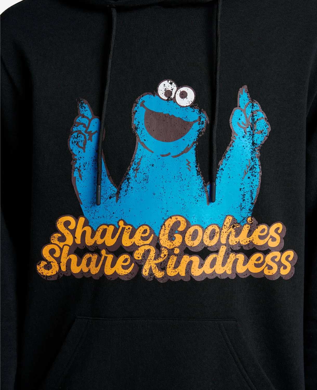Sesame Street Adult Cookie Monster Organic Hoodie sold by Kenneth Cole product image thumbnail 2