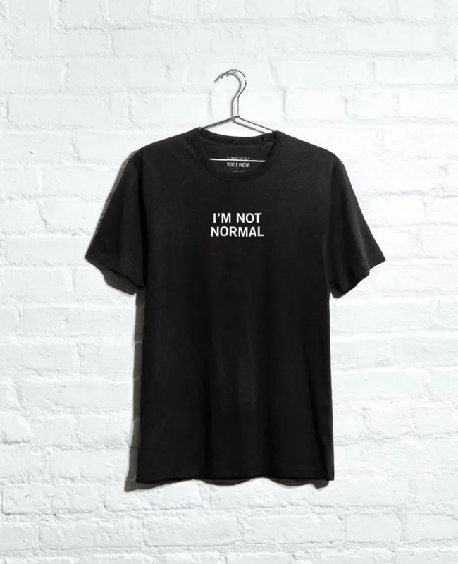 Site Exclusive! I'm Not Normal T-Shirt sold by Kenneth Cole