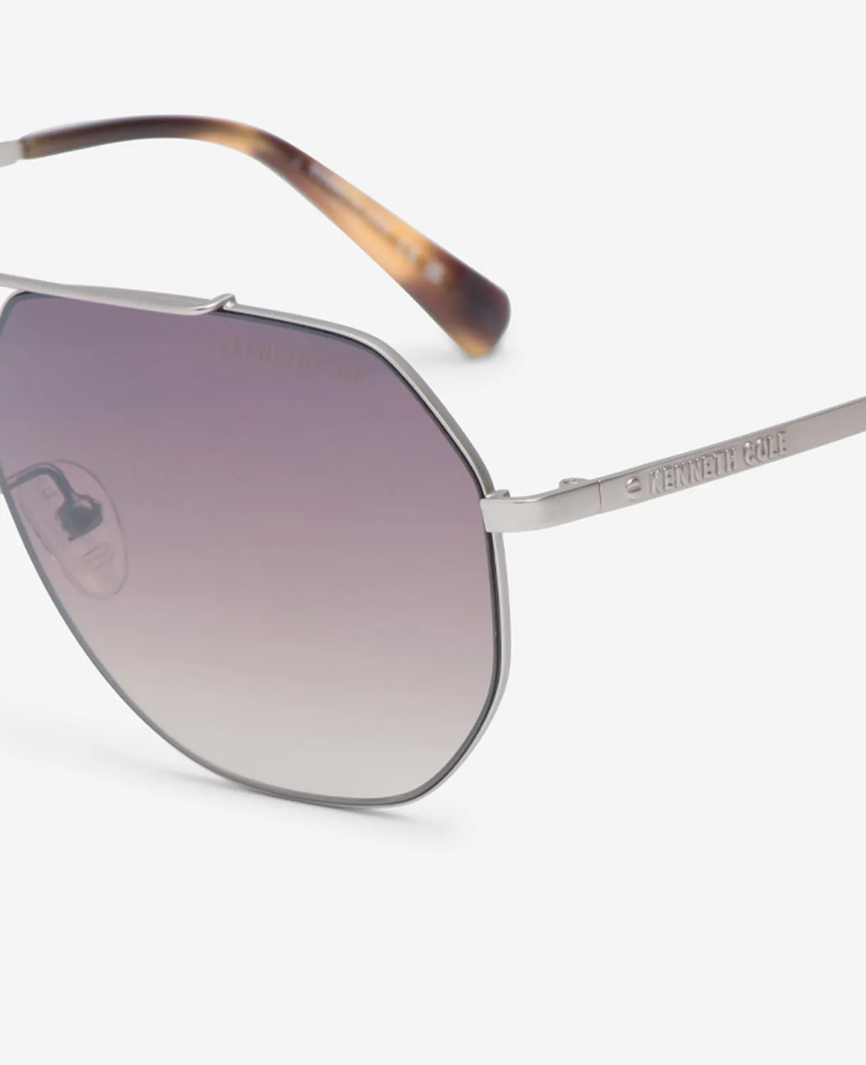 Metal Aviator Sunglasses sold by Kenneth Cole product image thumbnail 3