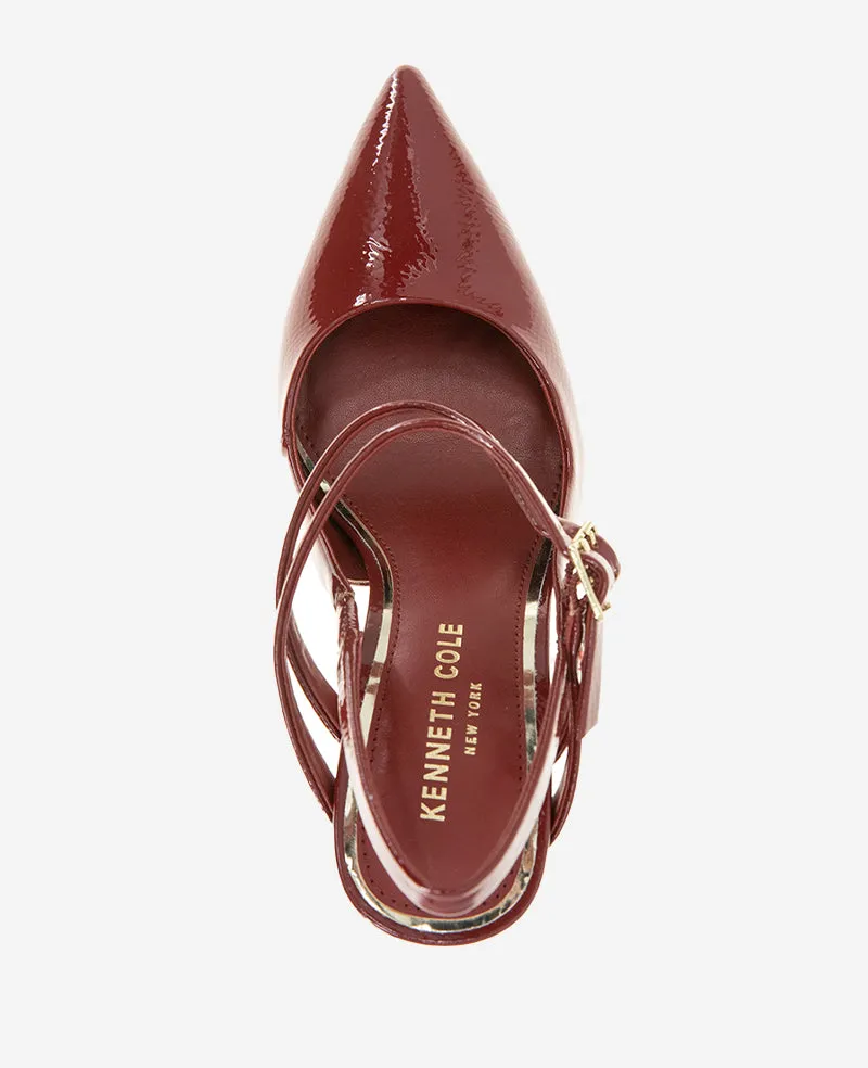 Raquel Patent Leather Slingback Heel sold by Kenneth Cole product image thumbnail 4