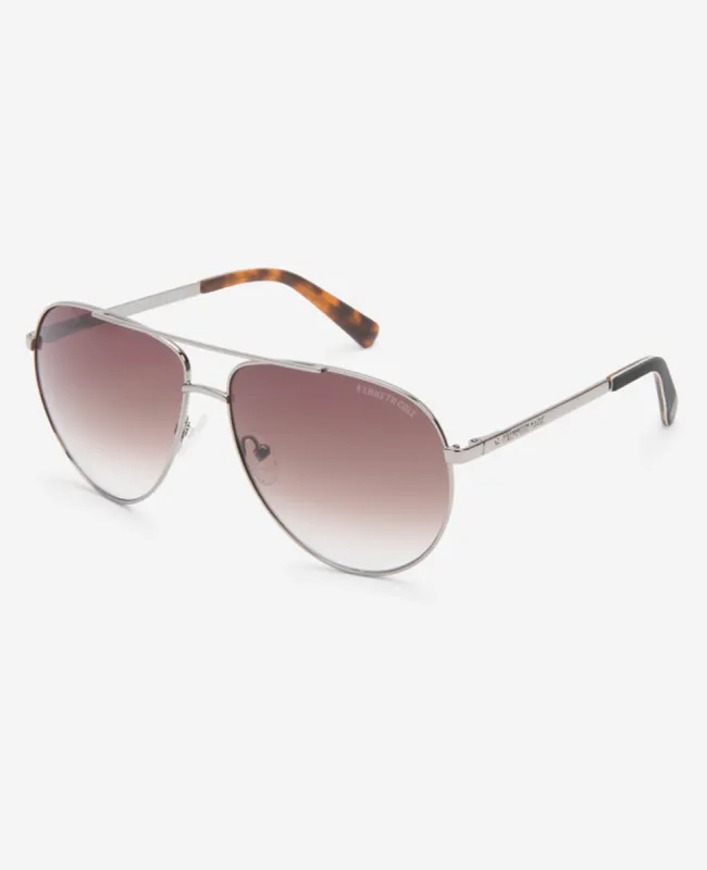 Metal Aviator Sunglasses sold by Kenneth Cole