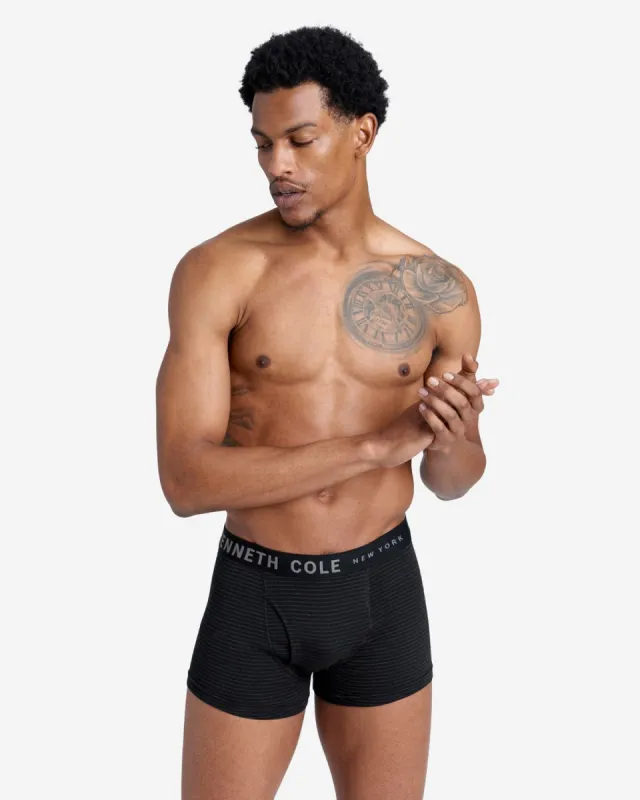 Cotton-Stretch Trunks 3-Pack sold by Kenneth Cole