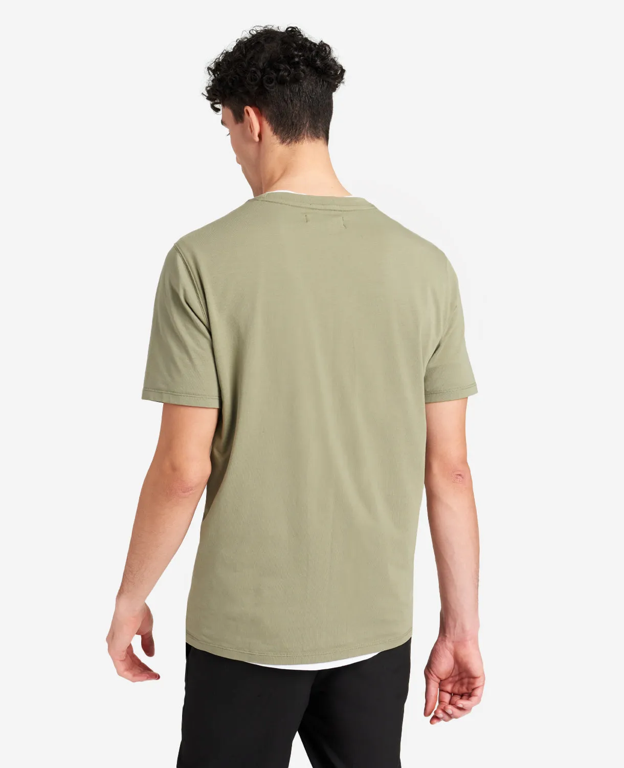 Colorblock Pocket Crew Neck T-Shirt sold by Kenneth Cole product image thumbnail 5