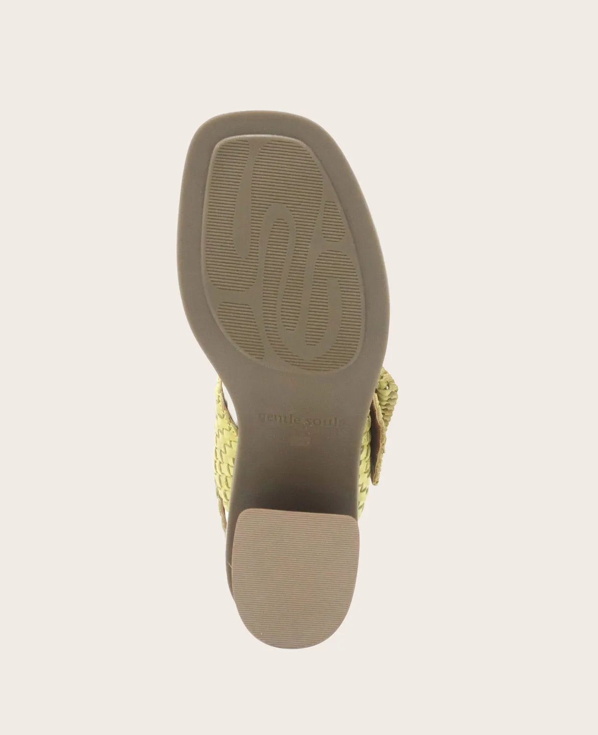 GENTLE SOULS - Madylyn Woven Leather Heel Sandal sold by Kenneth Cole product image thumbnail 5